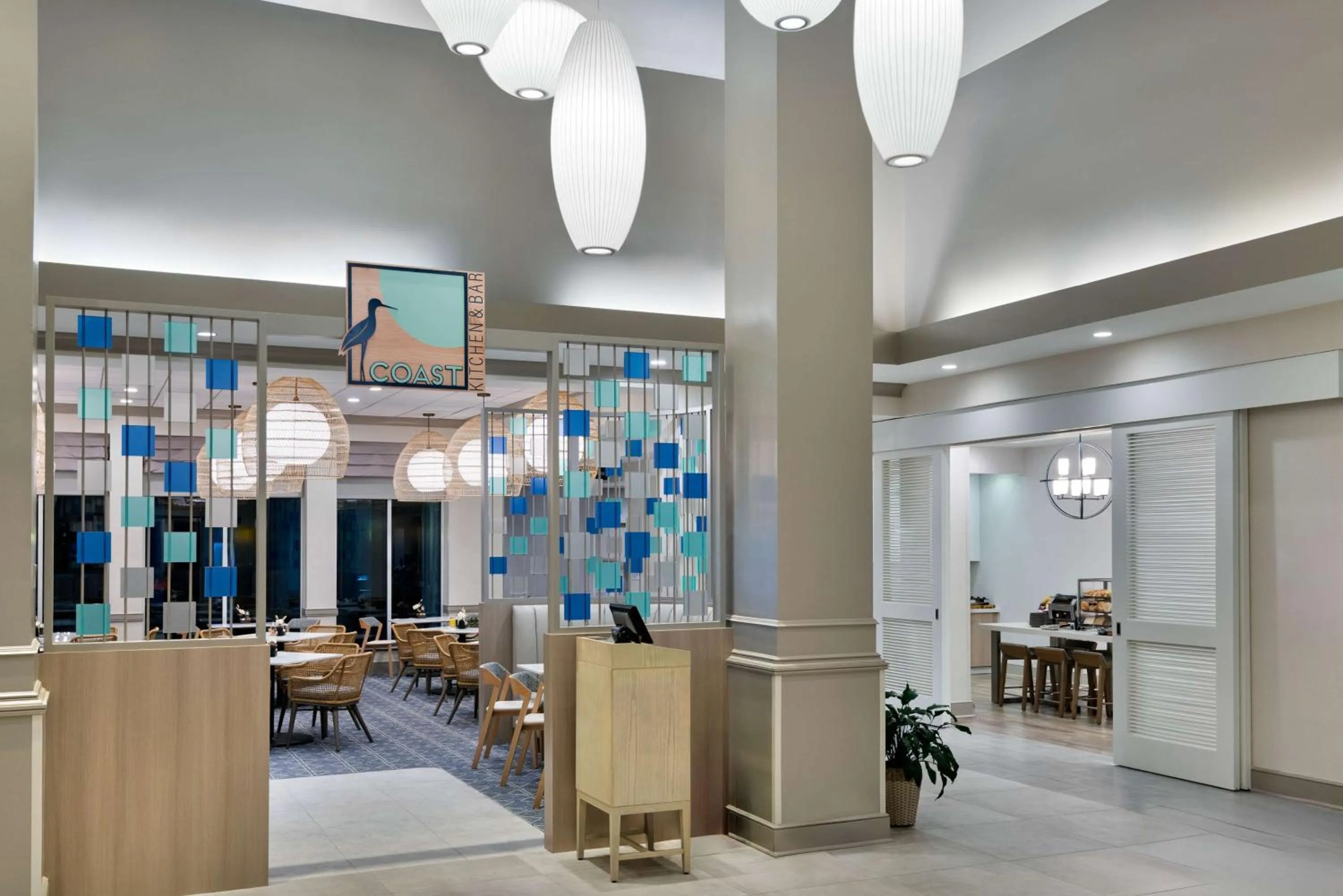 Lobby or reception in Hilton Garden Inn Tampa Airport/Westshore