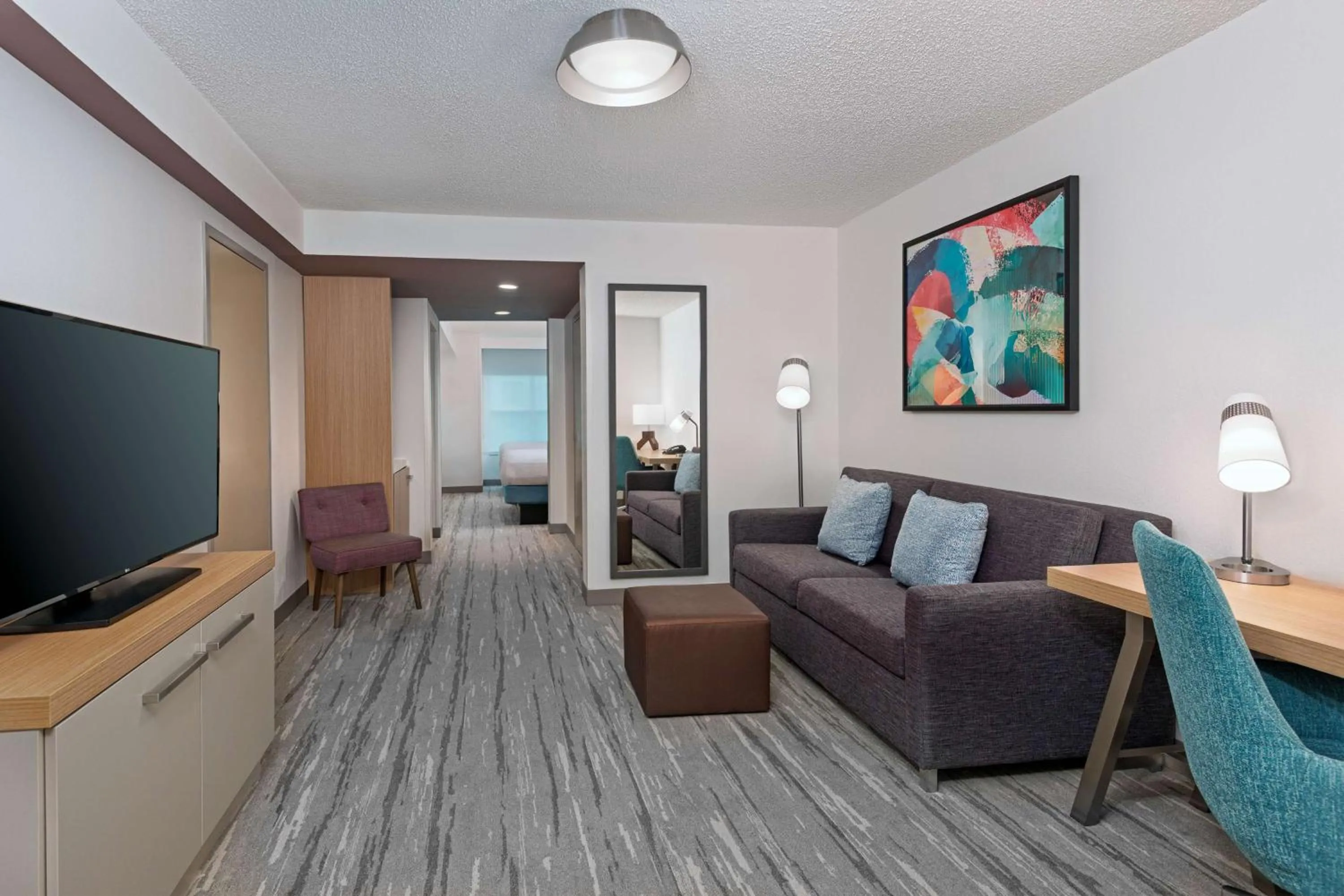 Living room in Hilton Garden Inn Tampa Airport/Westshore