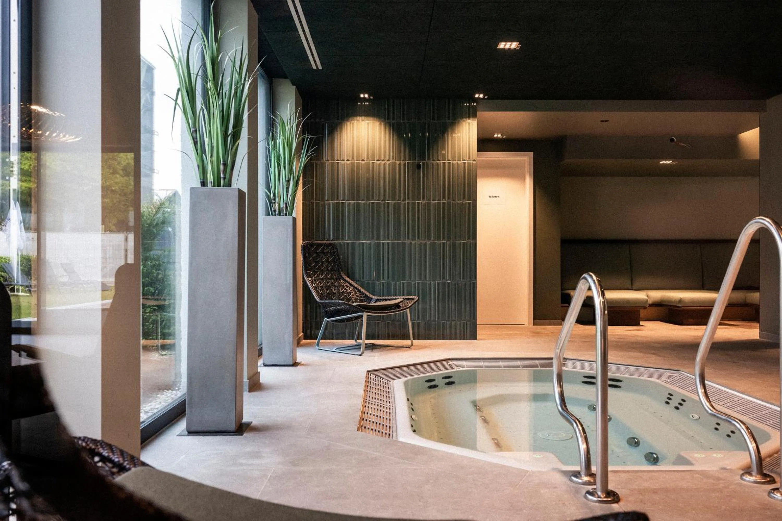 Hot Tub in Wellnesshotel Wittelsbach