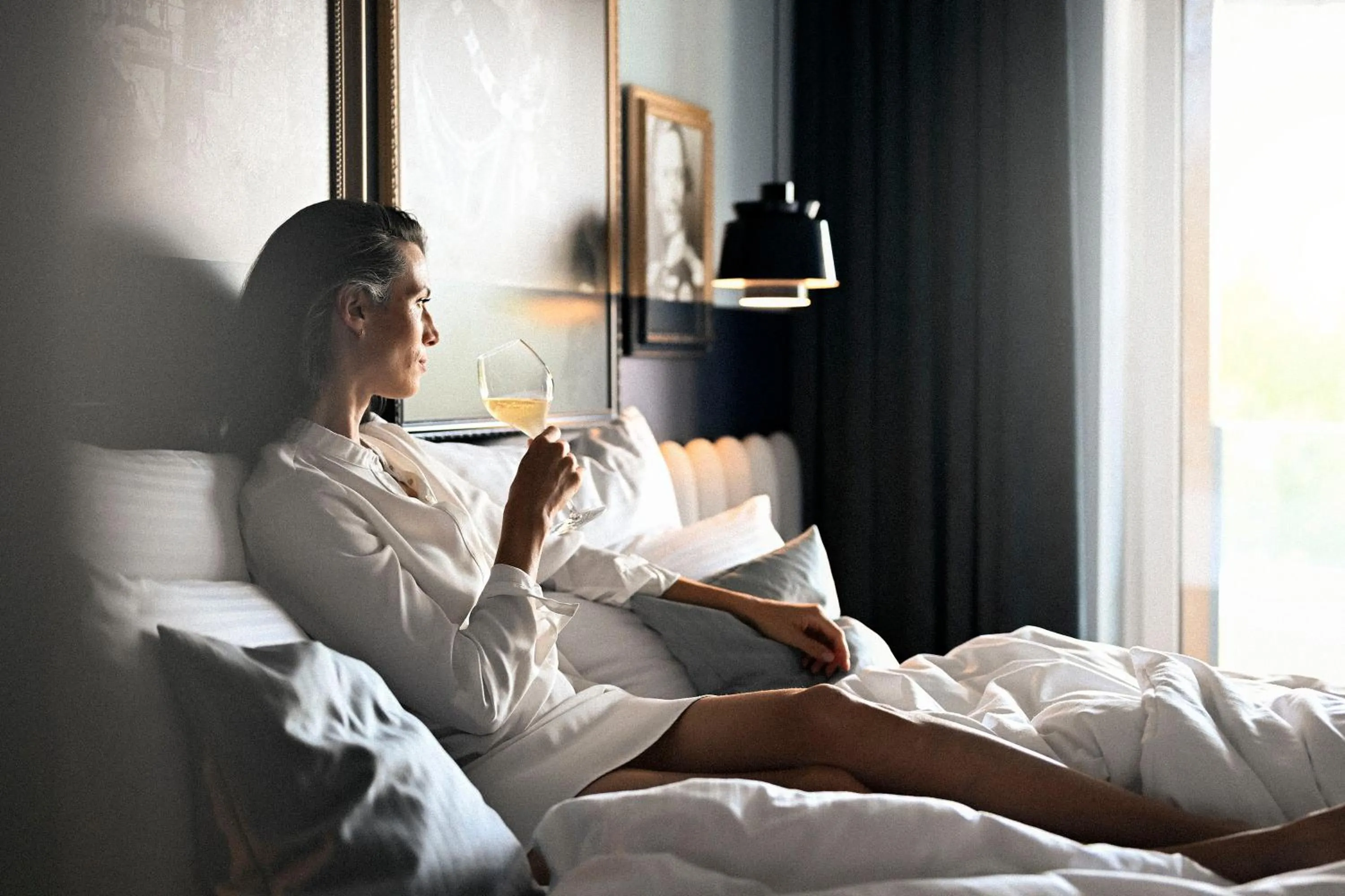 Guests, Bed in Wellnesshotel Wittelsbach