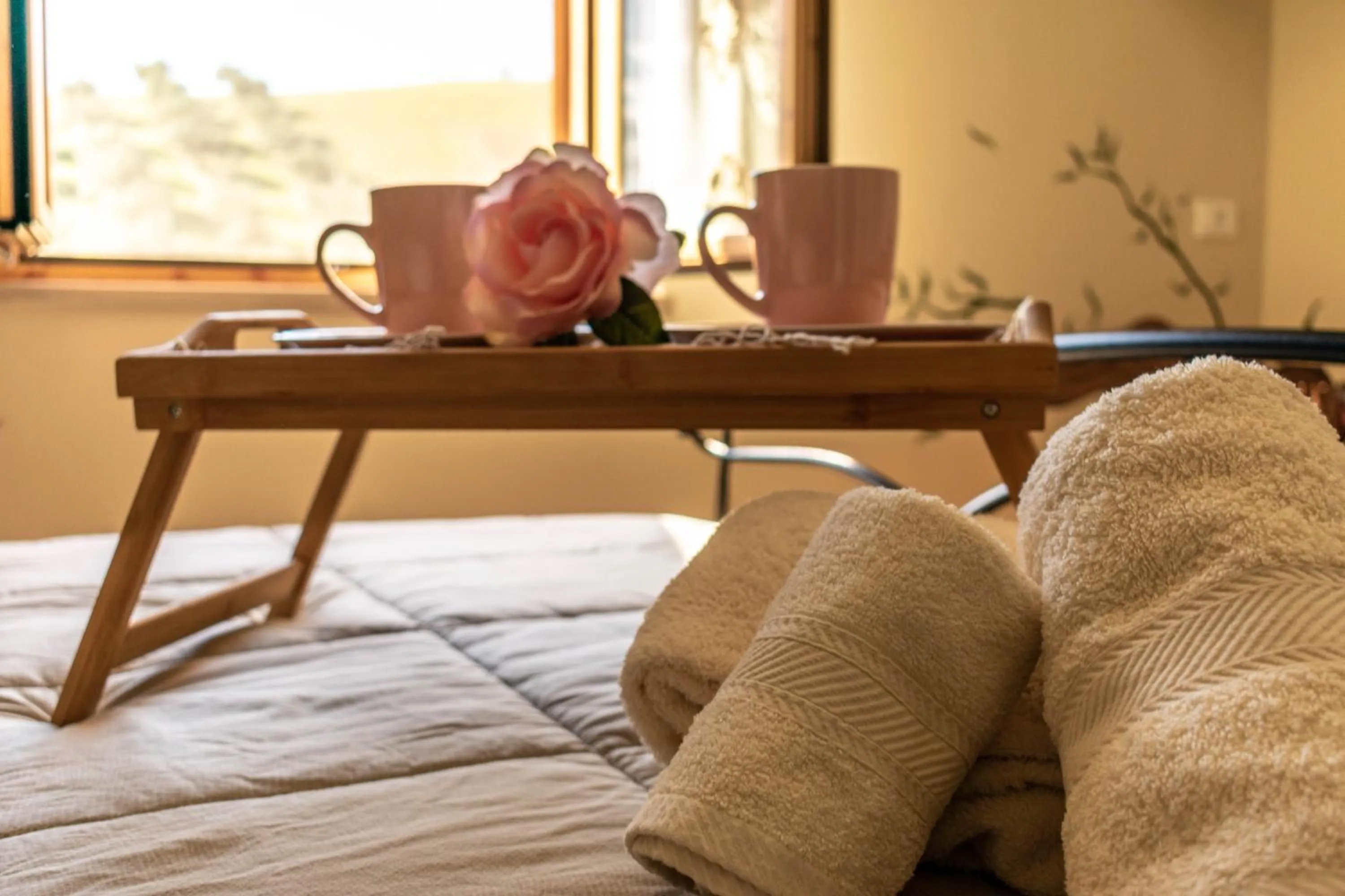 Bed in La Casa del Nonno
