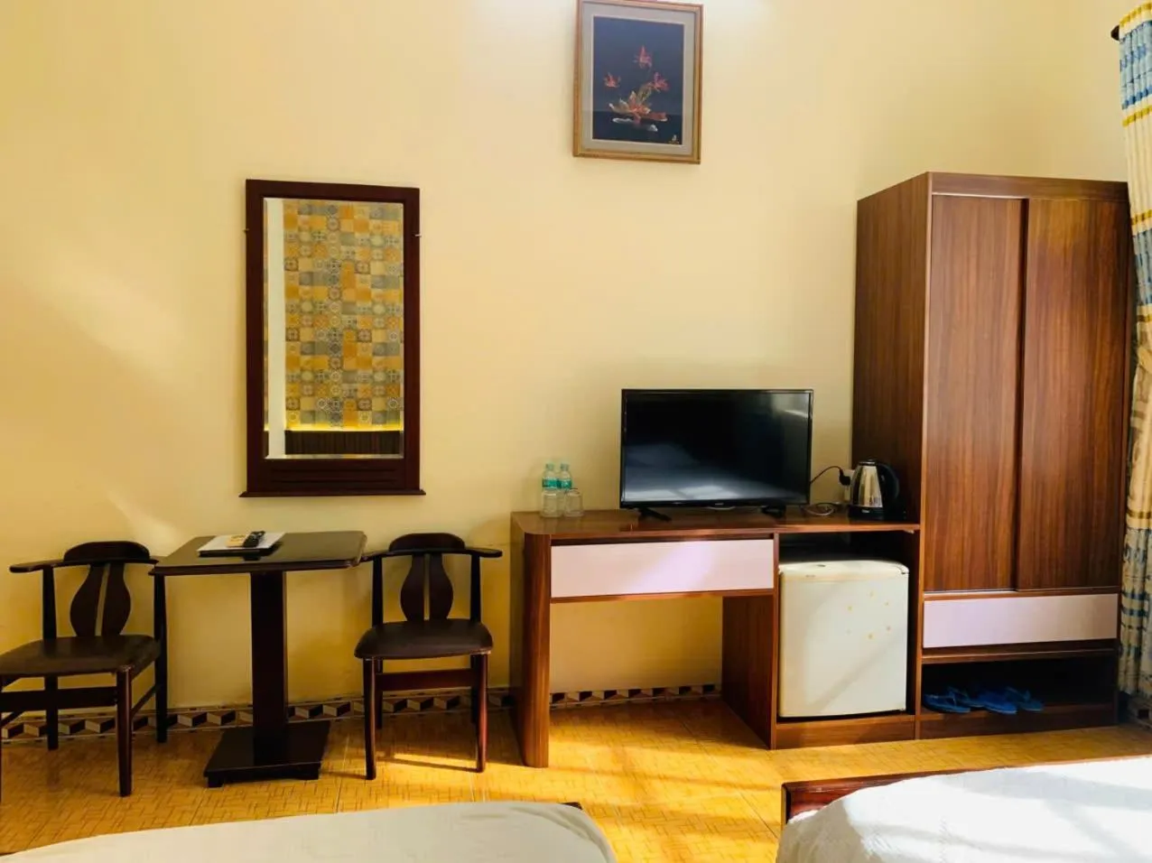 Bed in Hoang Yen Hotel