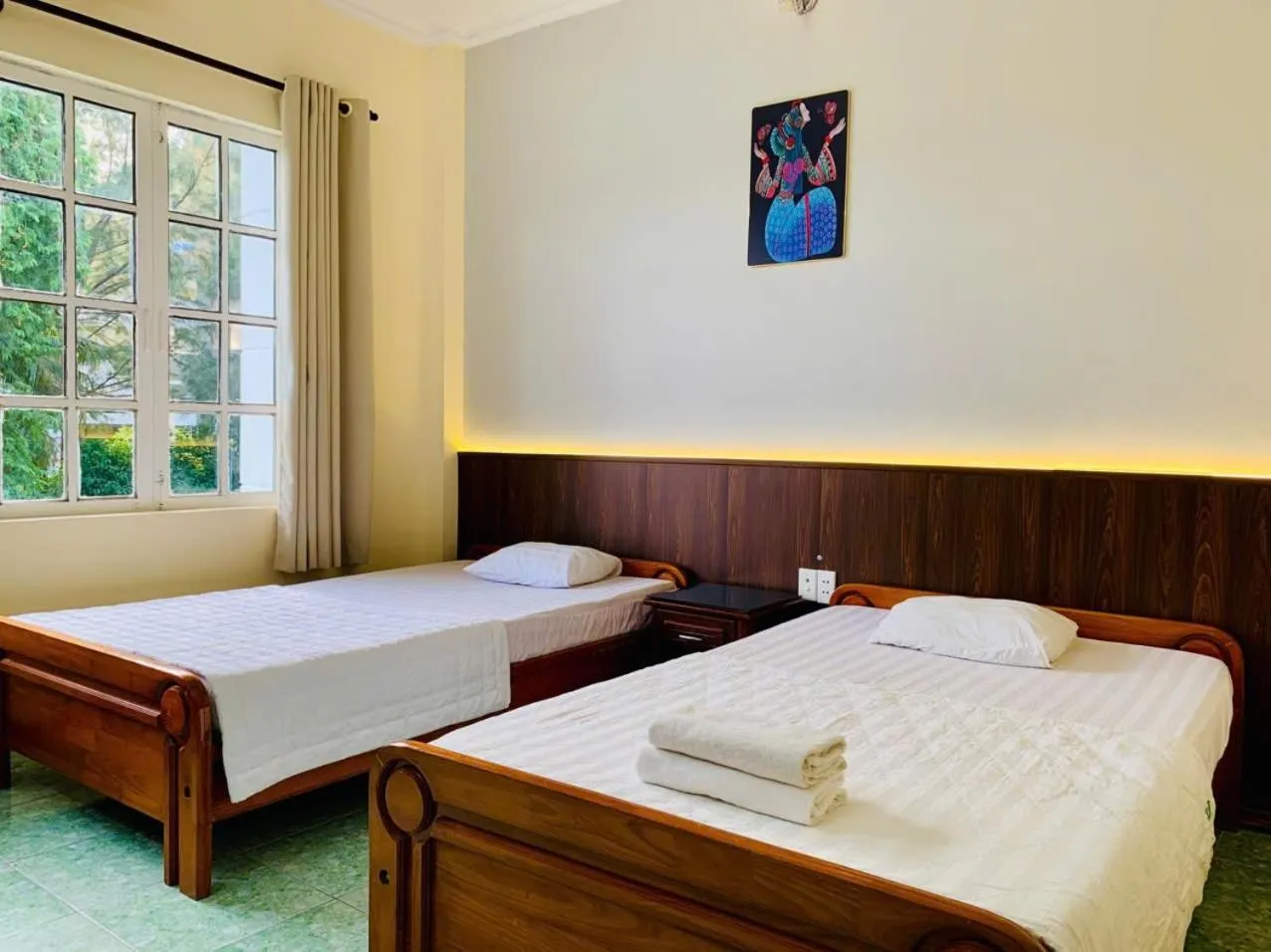 Bedroom, Bed in Hoang Yen Hotel