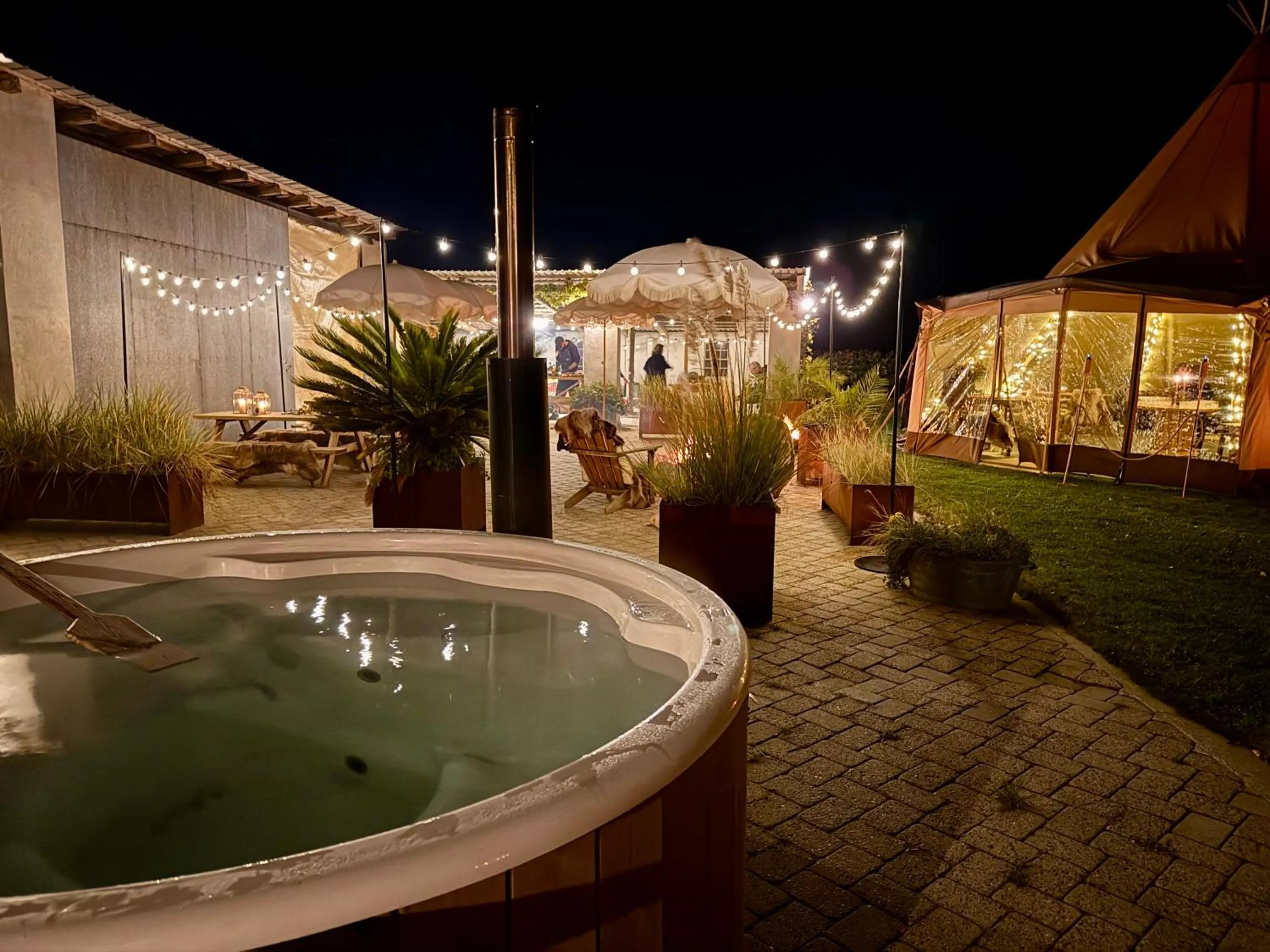 Seating area in Høloftet bb