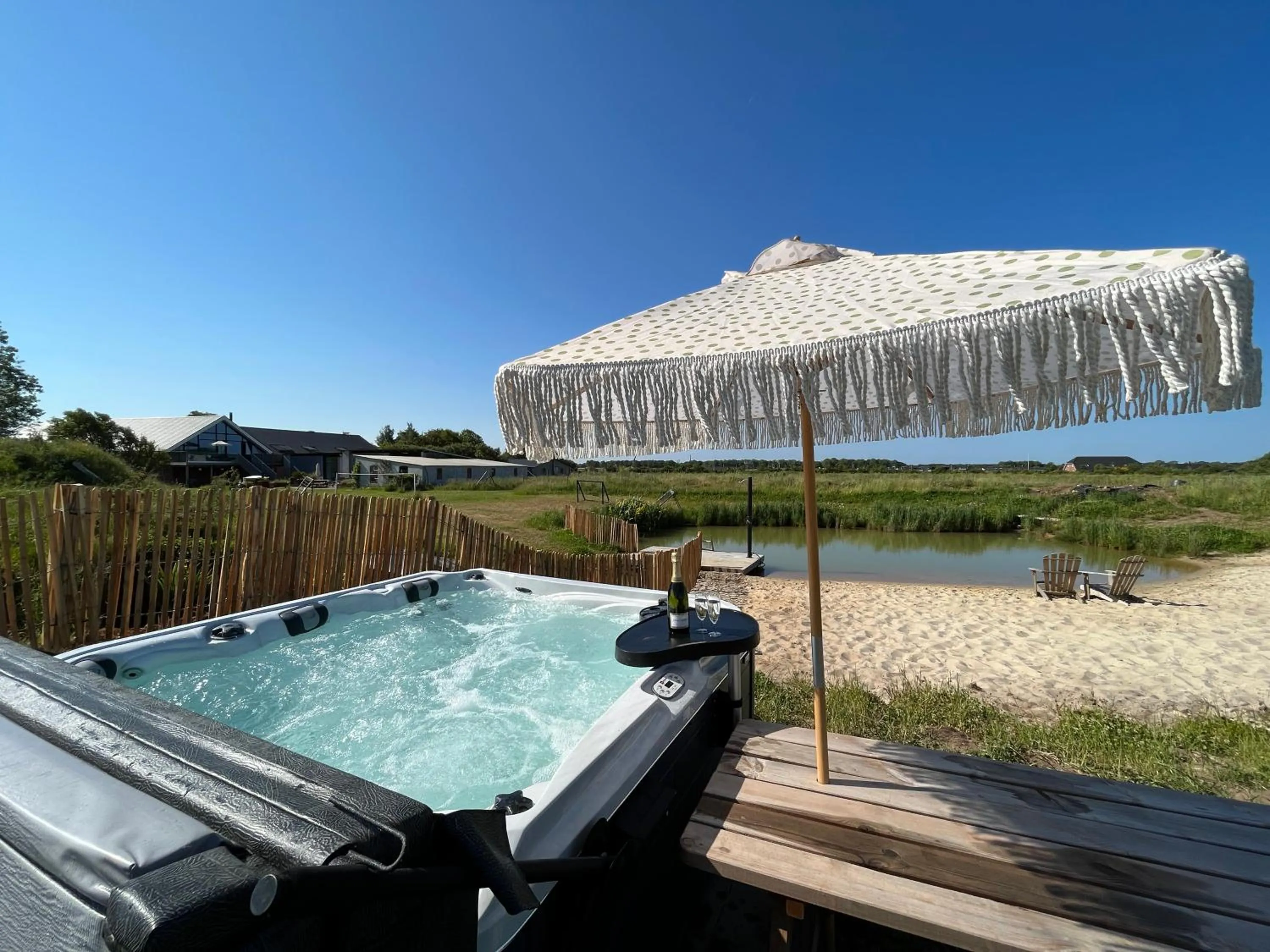 Hot Tub in Høloftet bb