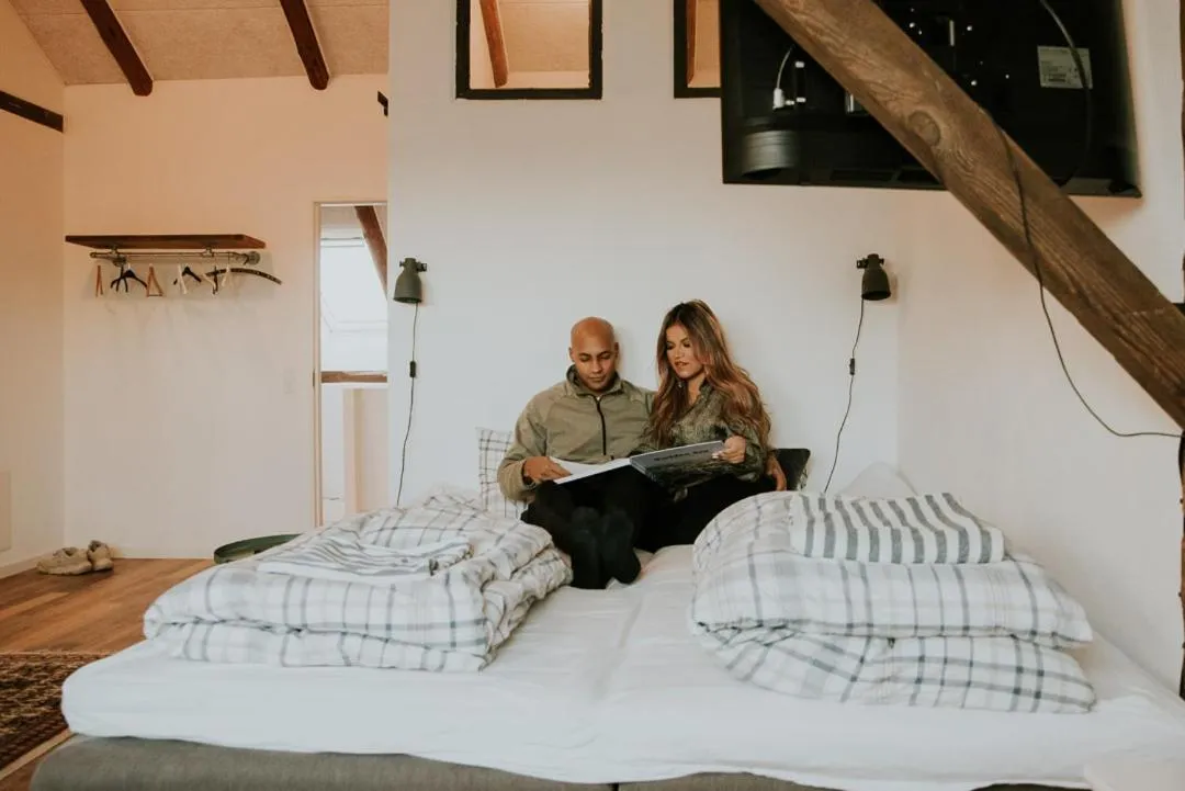 Bedroom, Bed in Høloftet bb