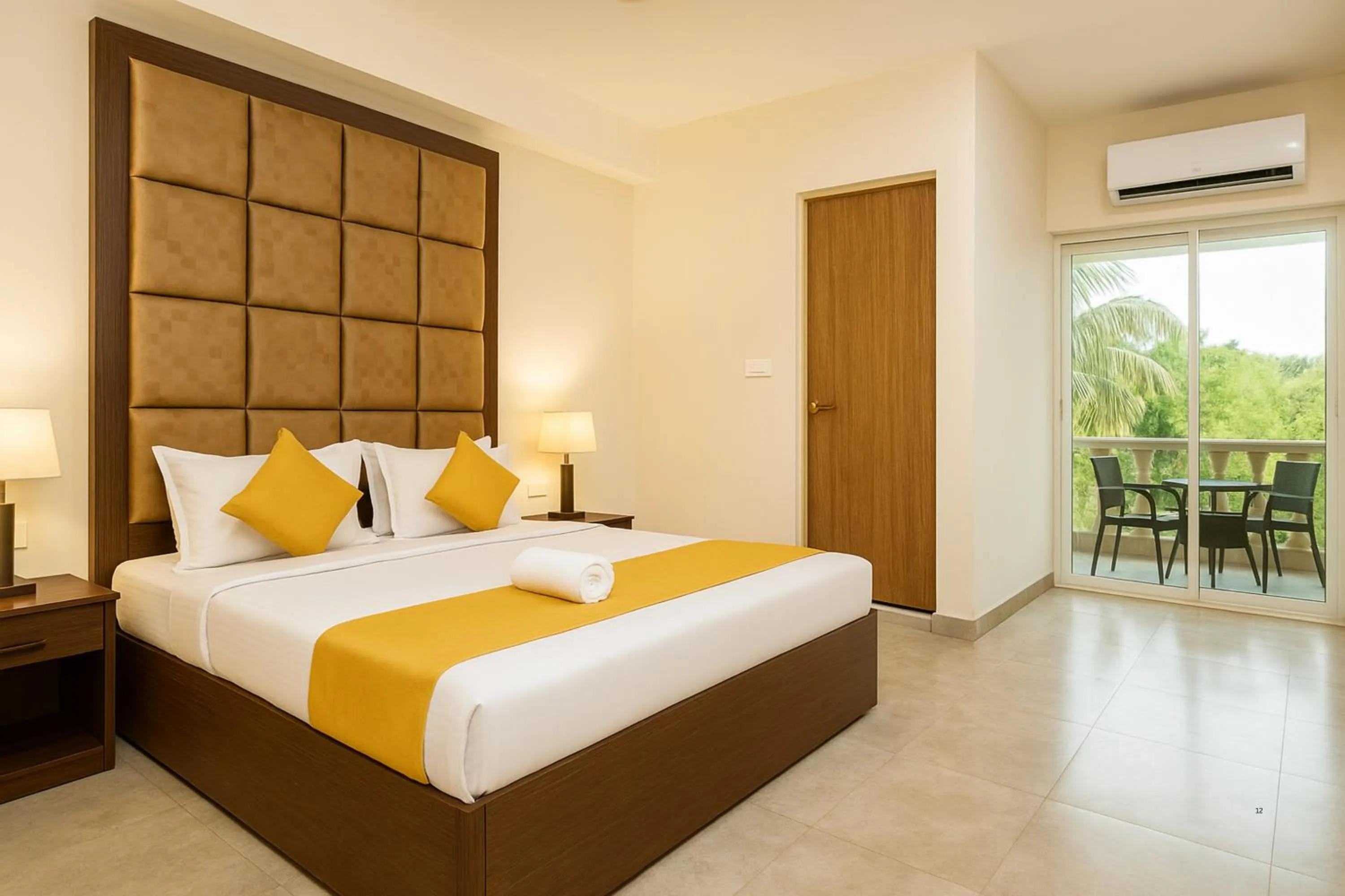 Bedroom, Bed in Casa Da Village Calangute Goa