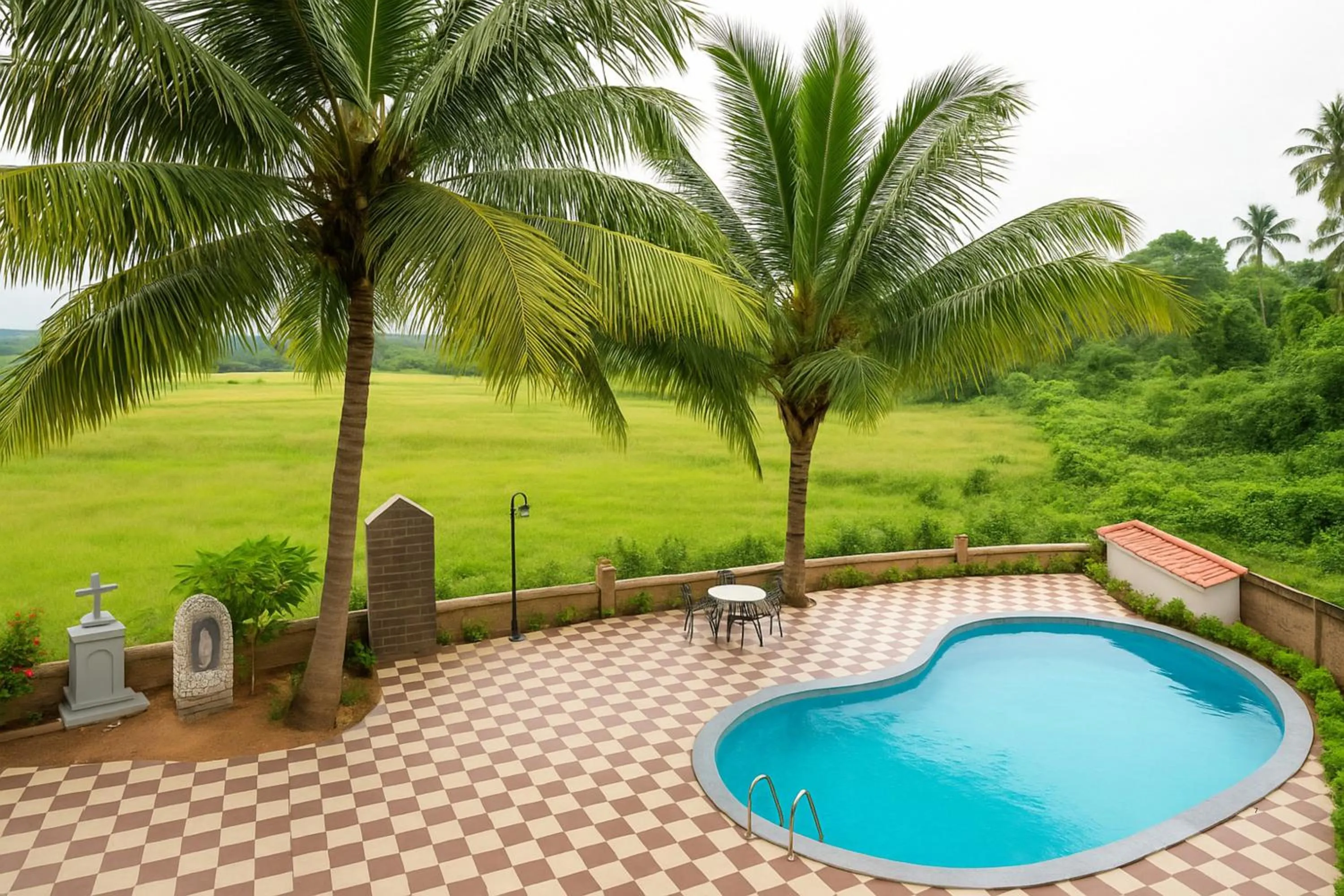 Swimming pool in Casa Da Village Calangute Goa