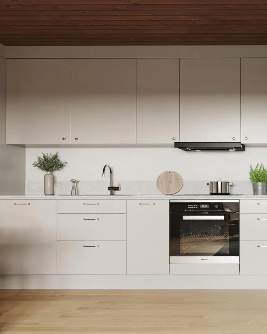 Kitchen or kitchenette in Lofsdalens Fjällhotell & Hotellbyns Lägenheter