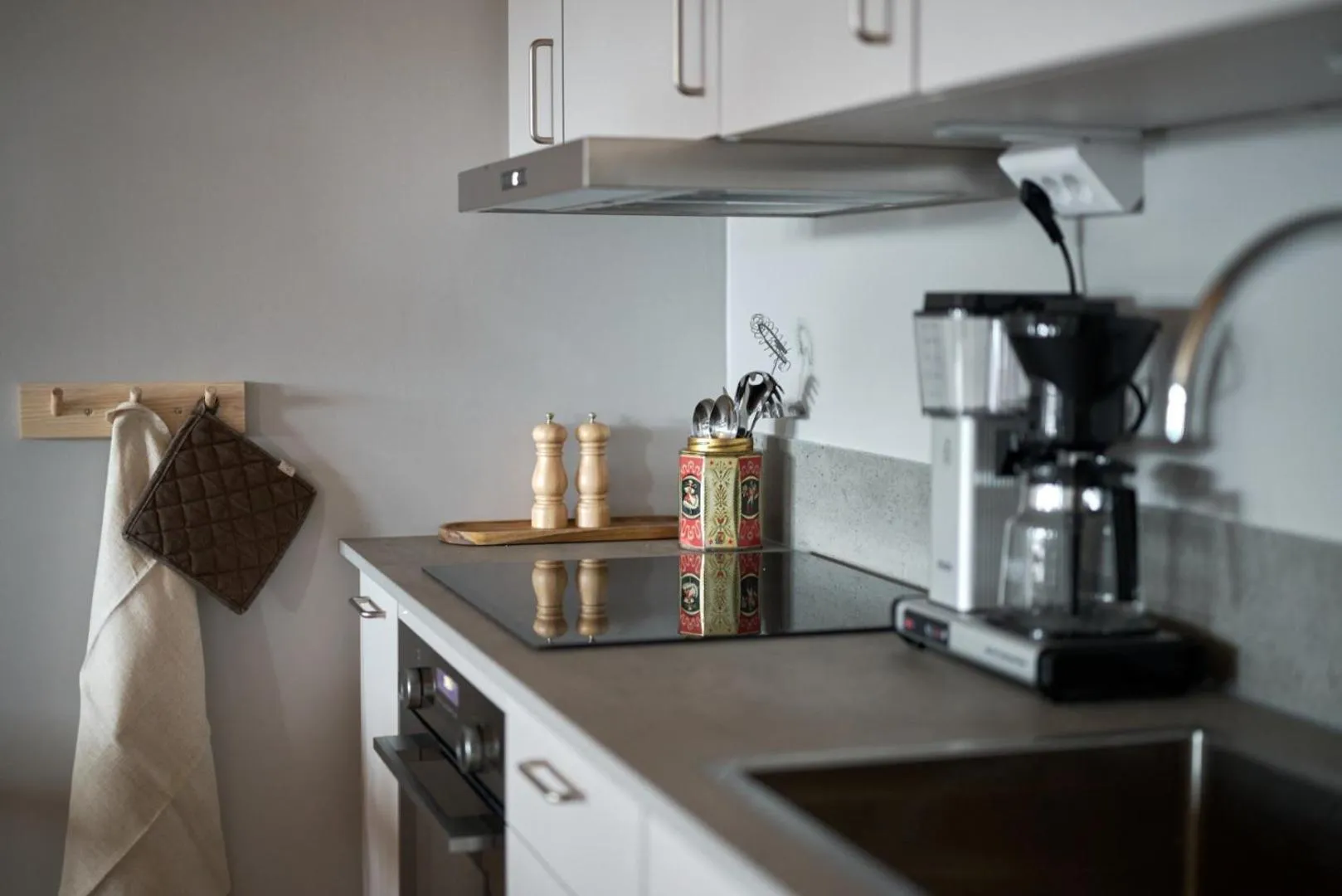 Kitchen or kitchenette in Lofsdalens Fjällhotell & Hotellbyns Lägenheter