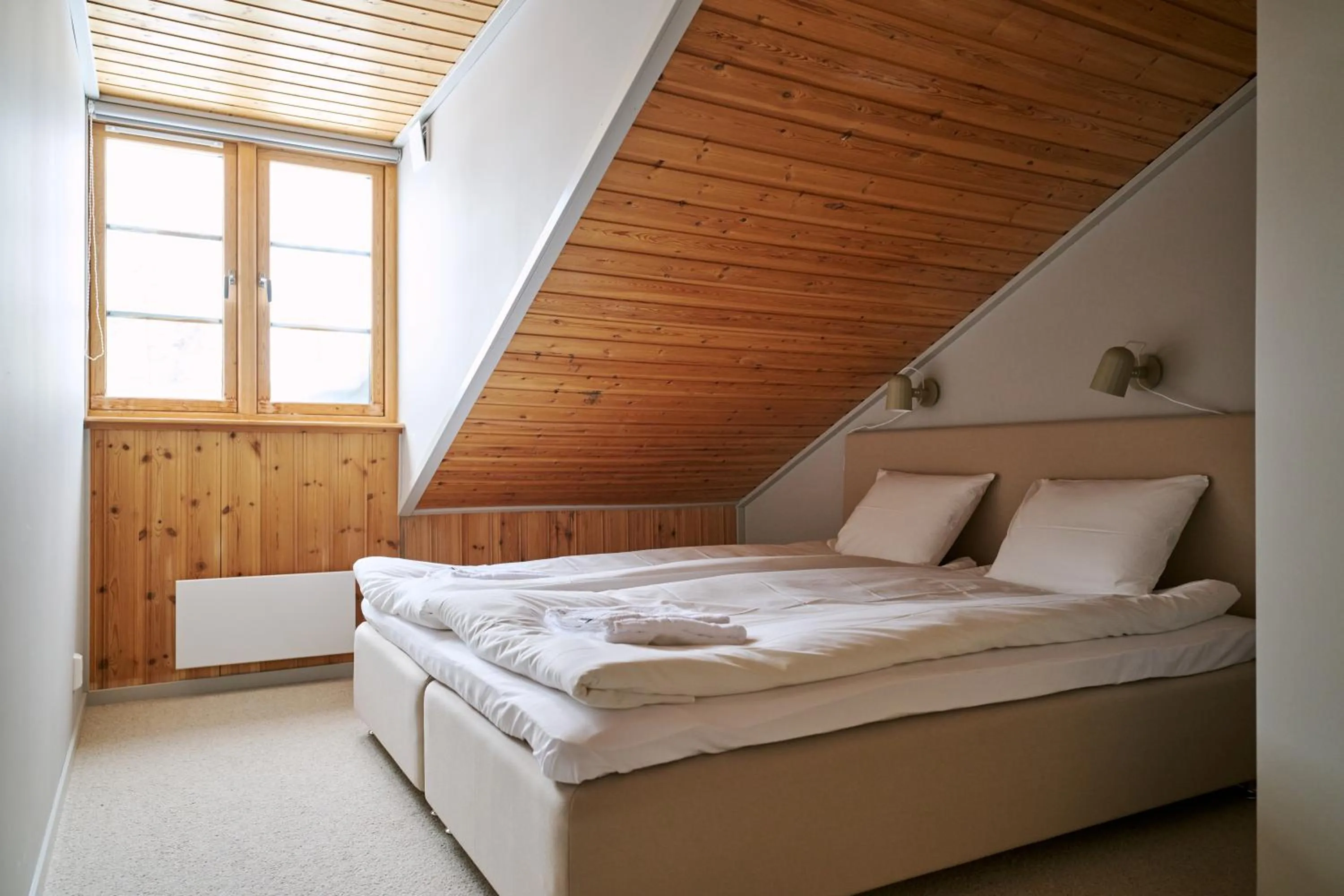 Bed in Lofsdalens Fjällhotell & Hotellbyns Lägenheter