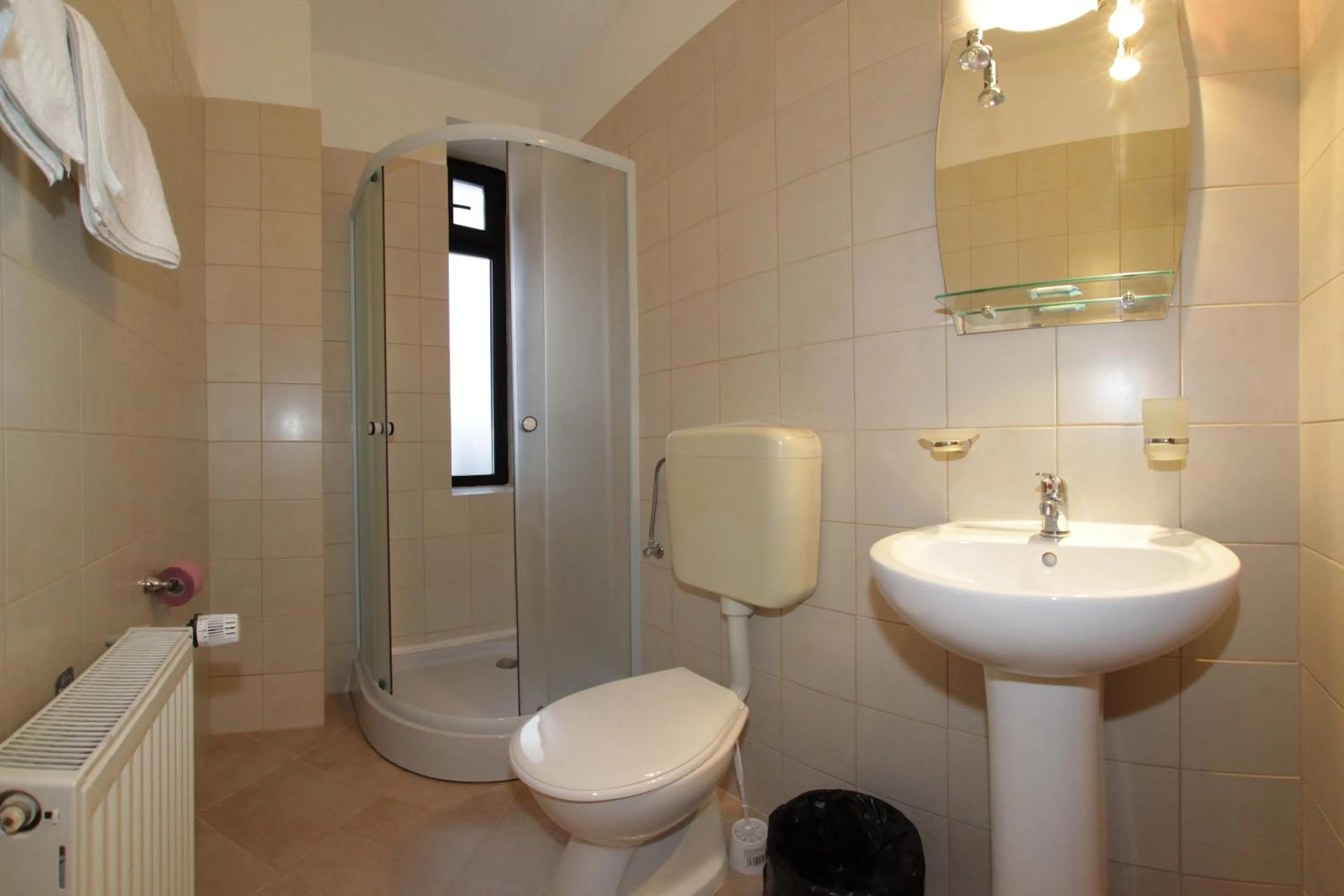 Bathroom in Hotel Stavilar