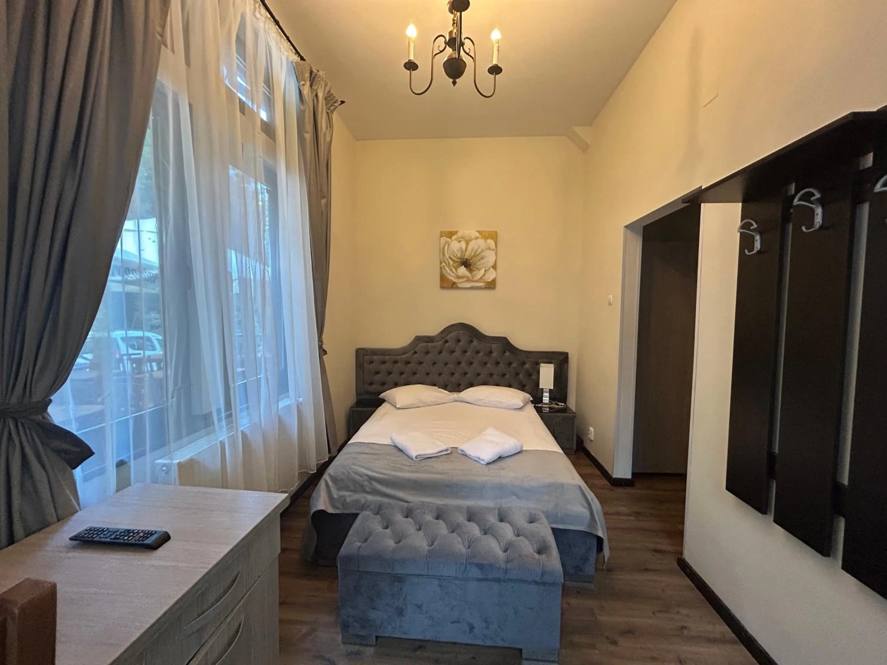 Bed in Hotel Stavilar