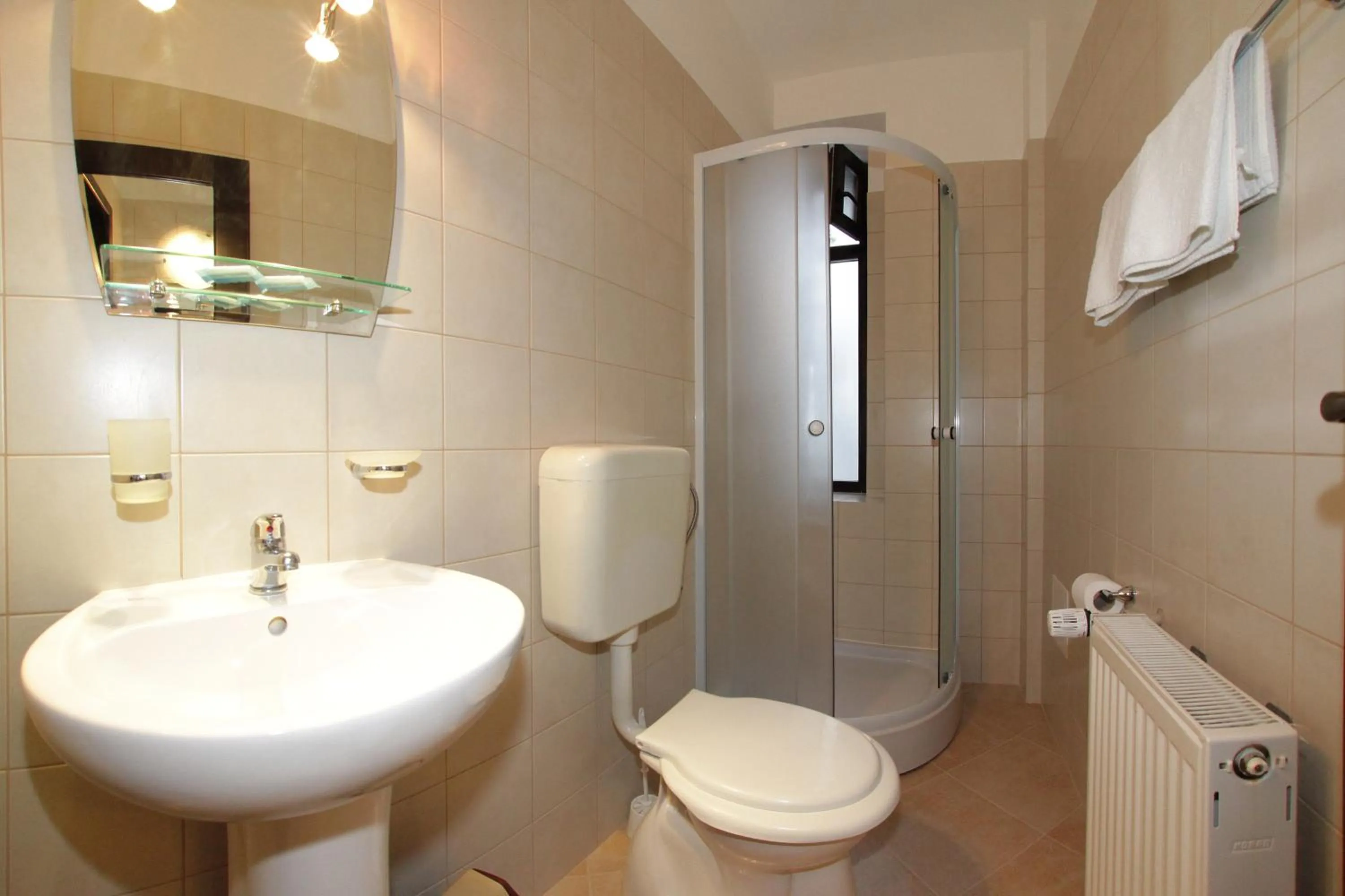 Bathroom in Hotel Stavilar