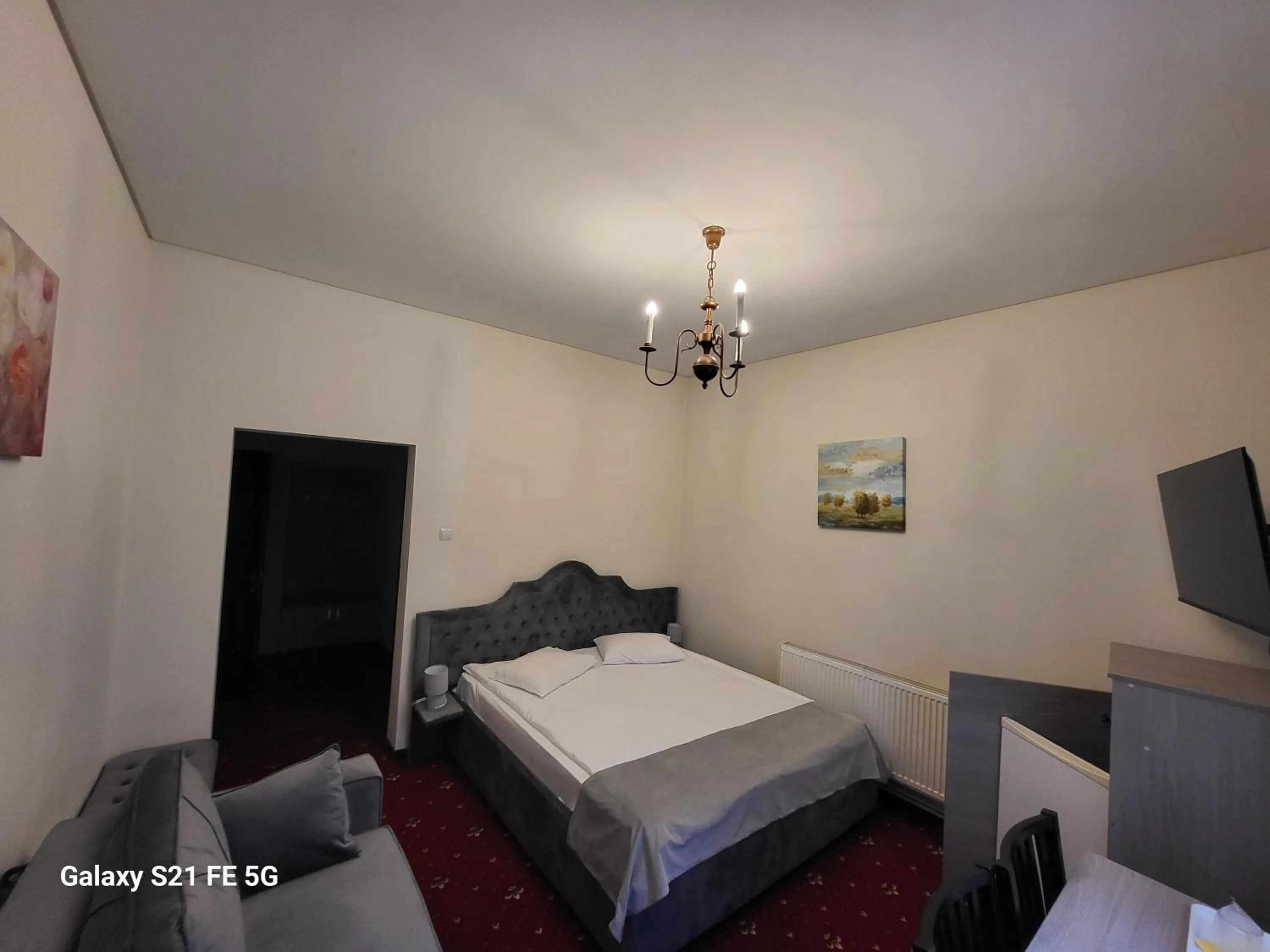 Bed in Hotel Stavilar