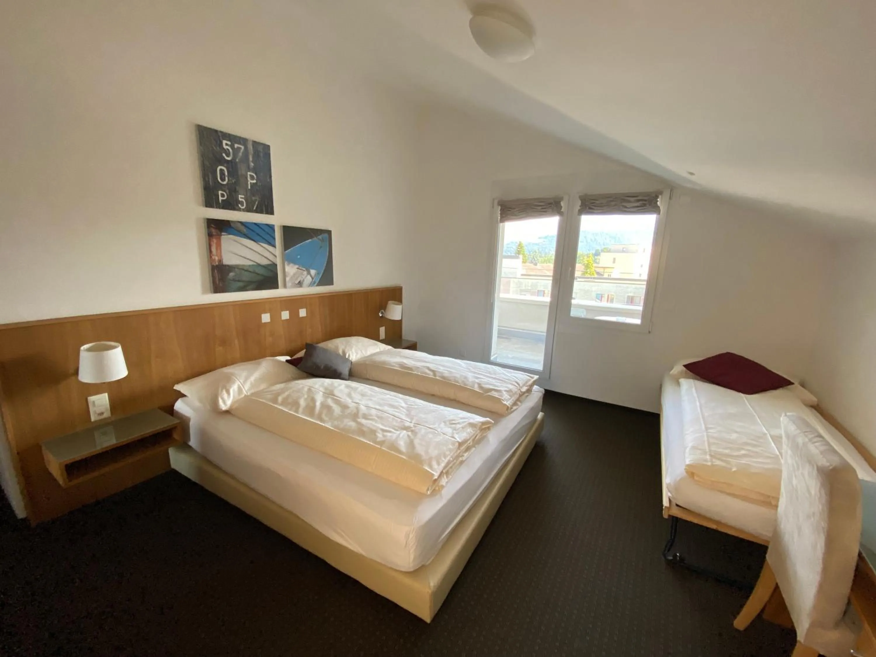 Photo of the whole room, Bed in Businesshotel Lux