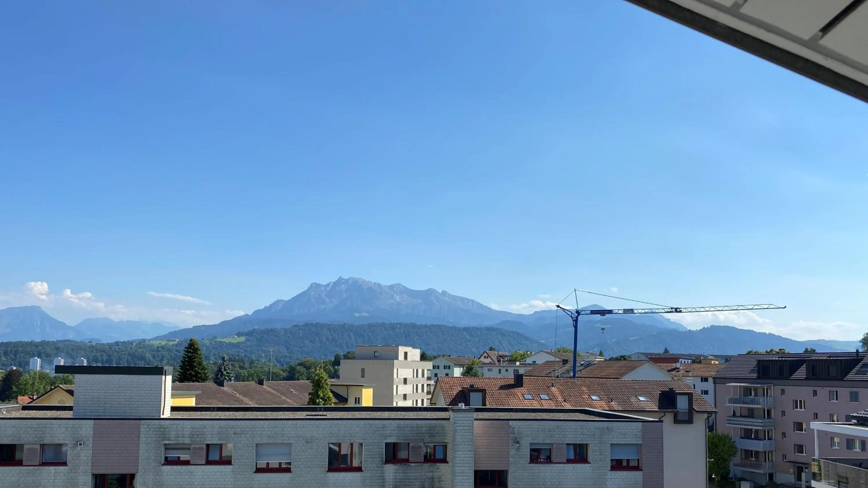 Mountain view in Businesshotel Lux