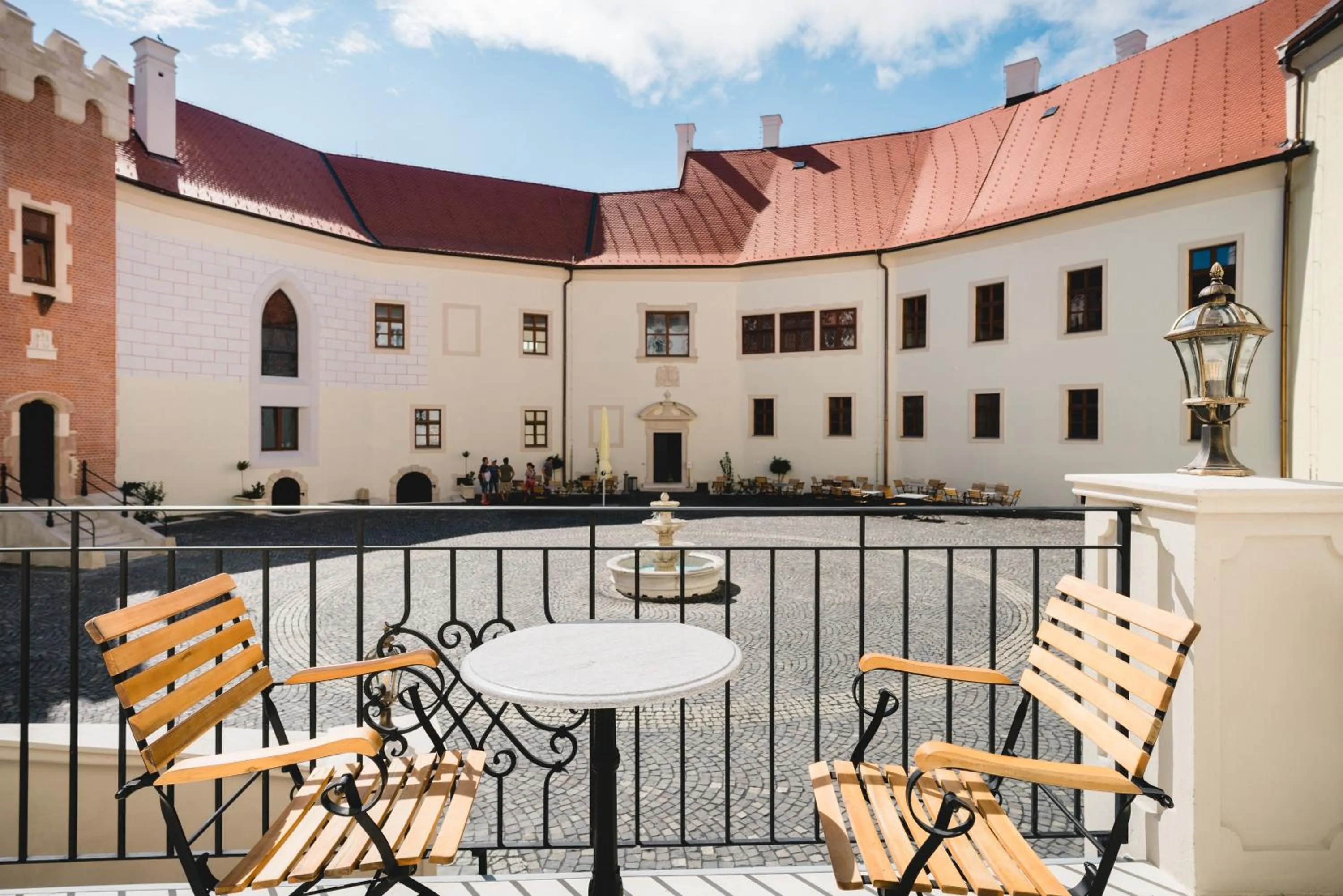 Patio in Palace Art Hotel Pezinok