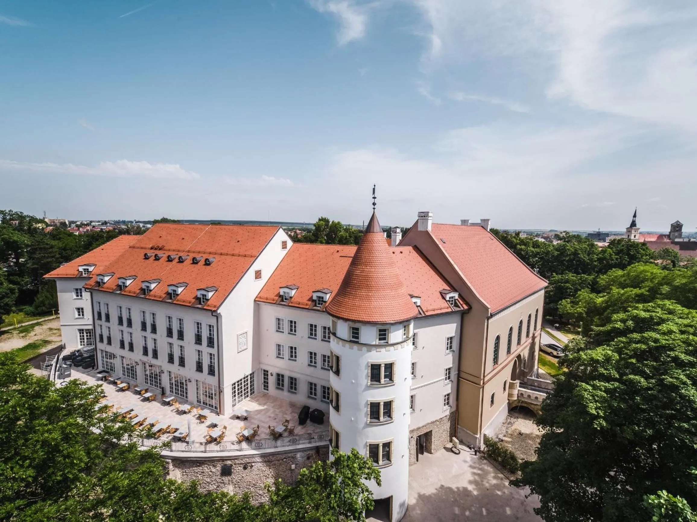 Bird's eye view in Palace Art Hotel Pezinok