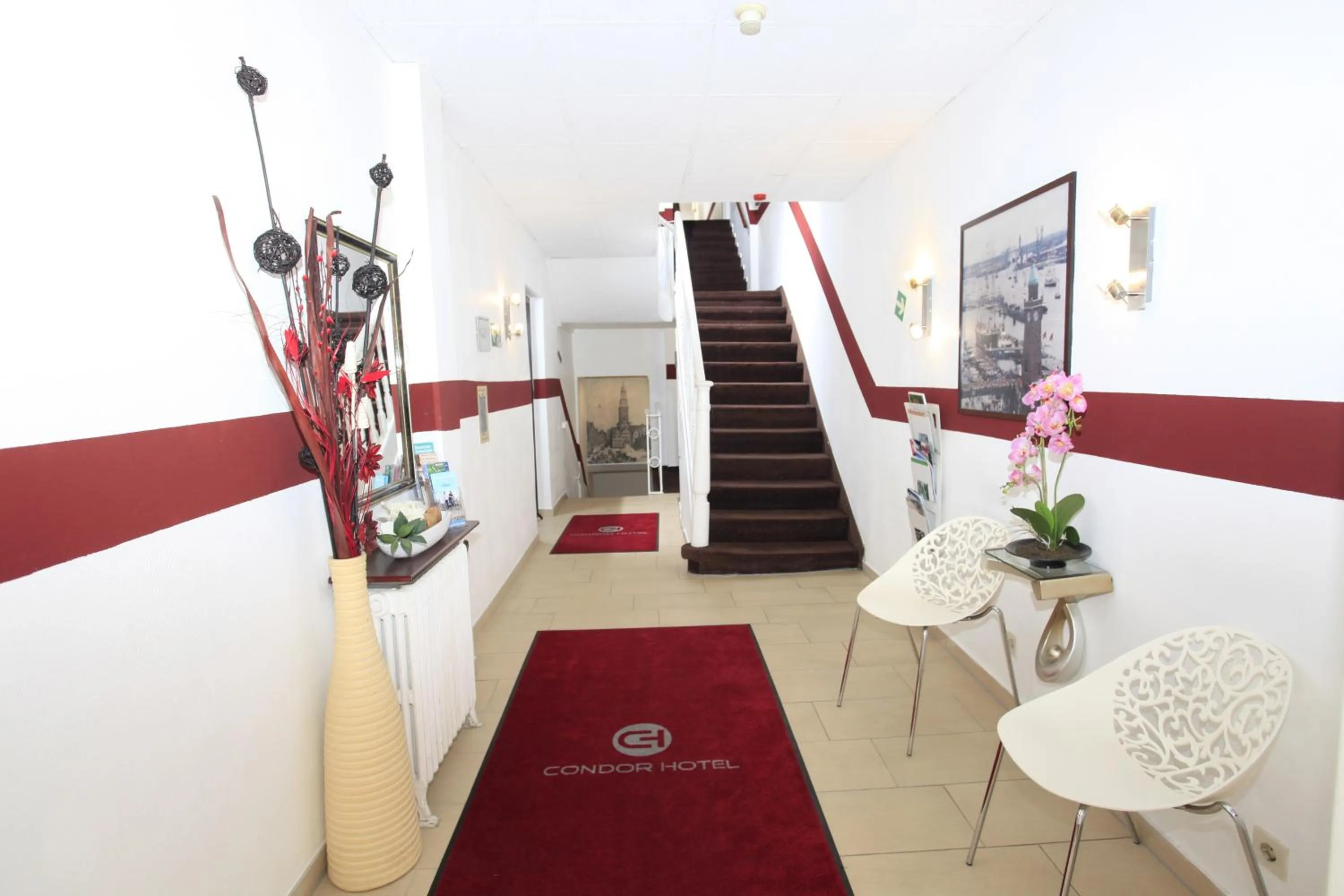 Lobby or reception in Hotel Condor