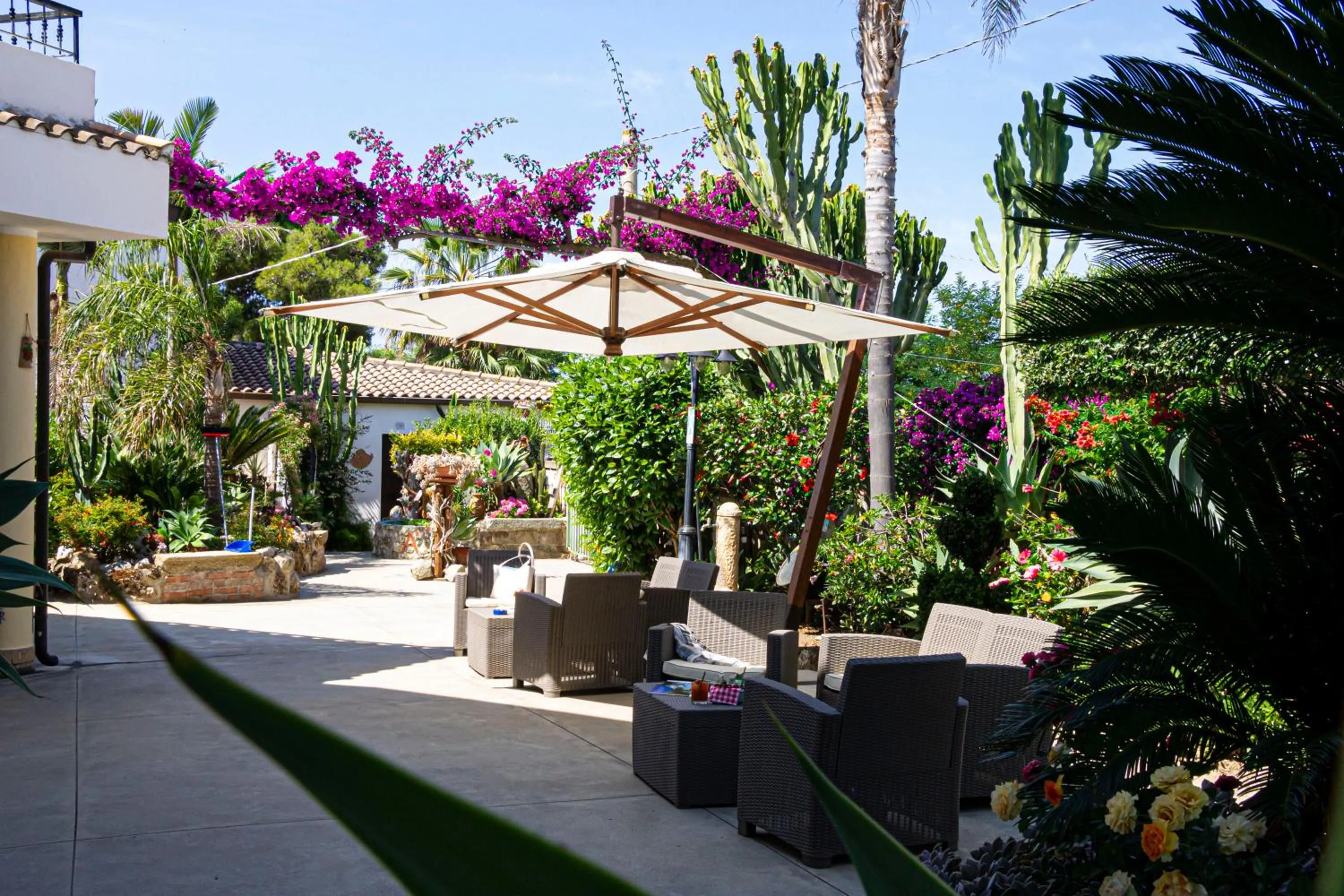 Garden in Hotel L'Ancora
