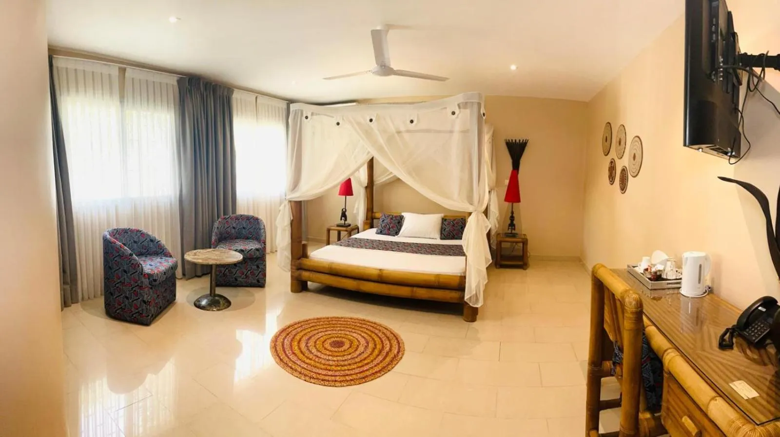 Bed in Le Lodge des Almadies