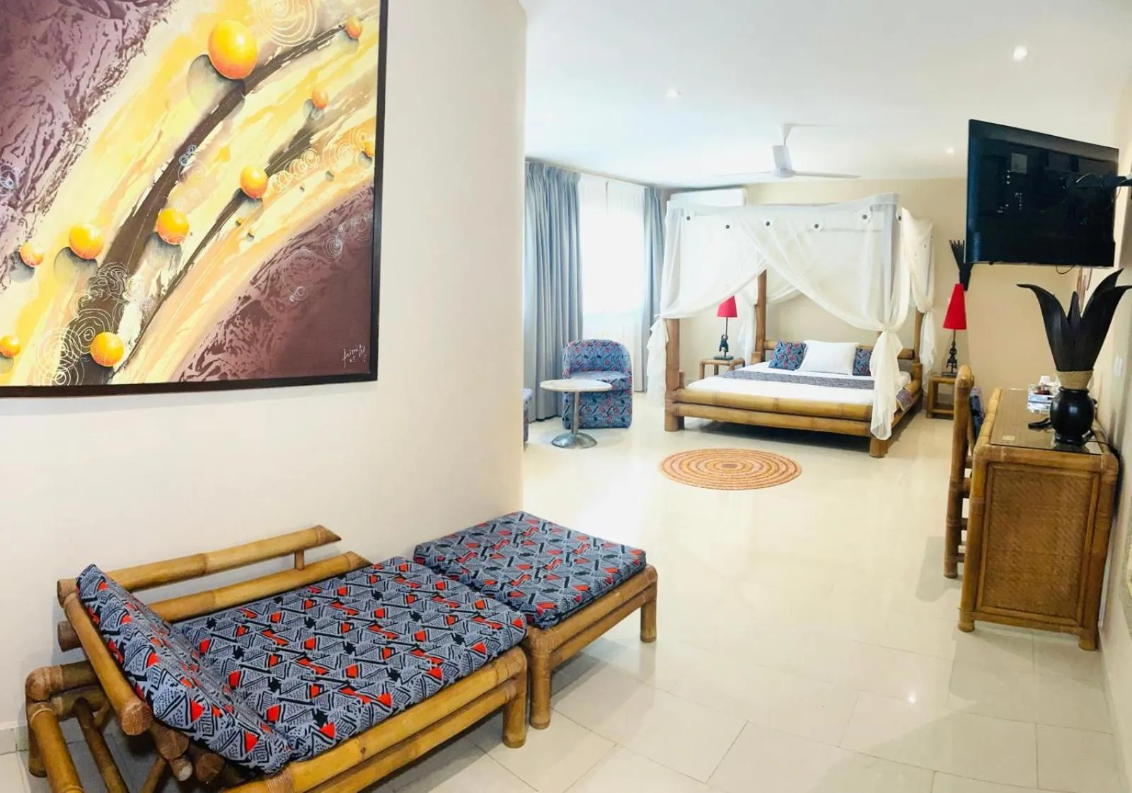 Bed in Le Lodge des Almadies