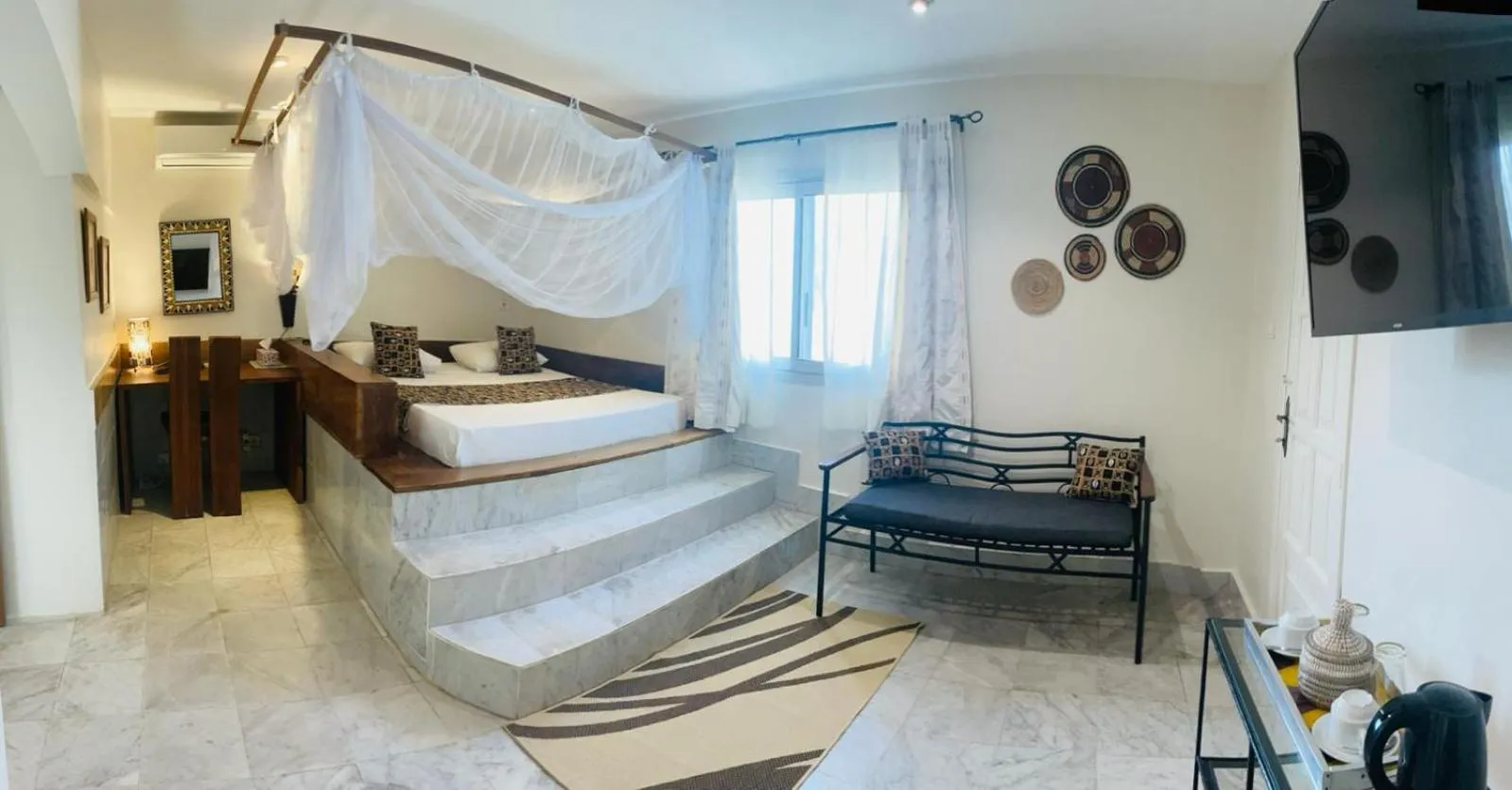 Bed in Le Lodge des Almadies