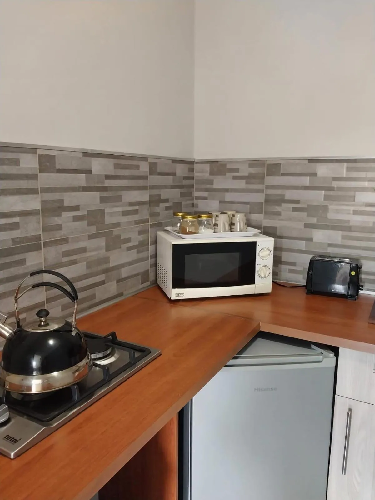 Kitchen or kitchenette in Platberg Self-catering
