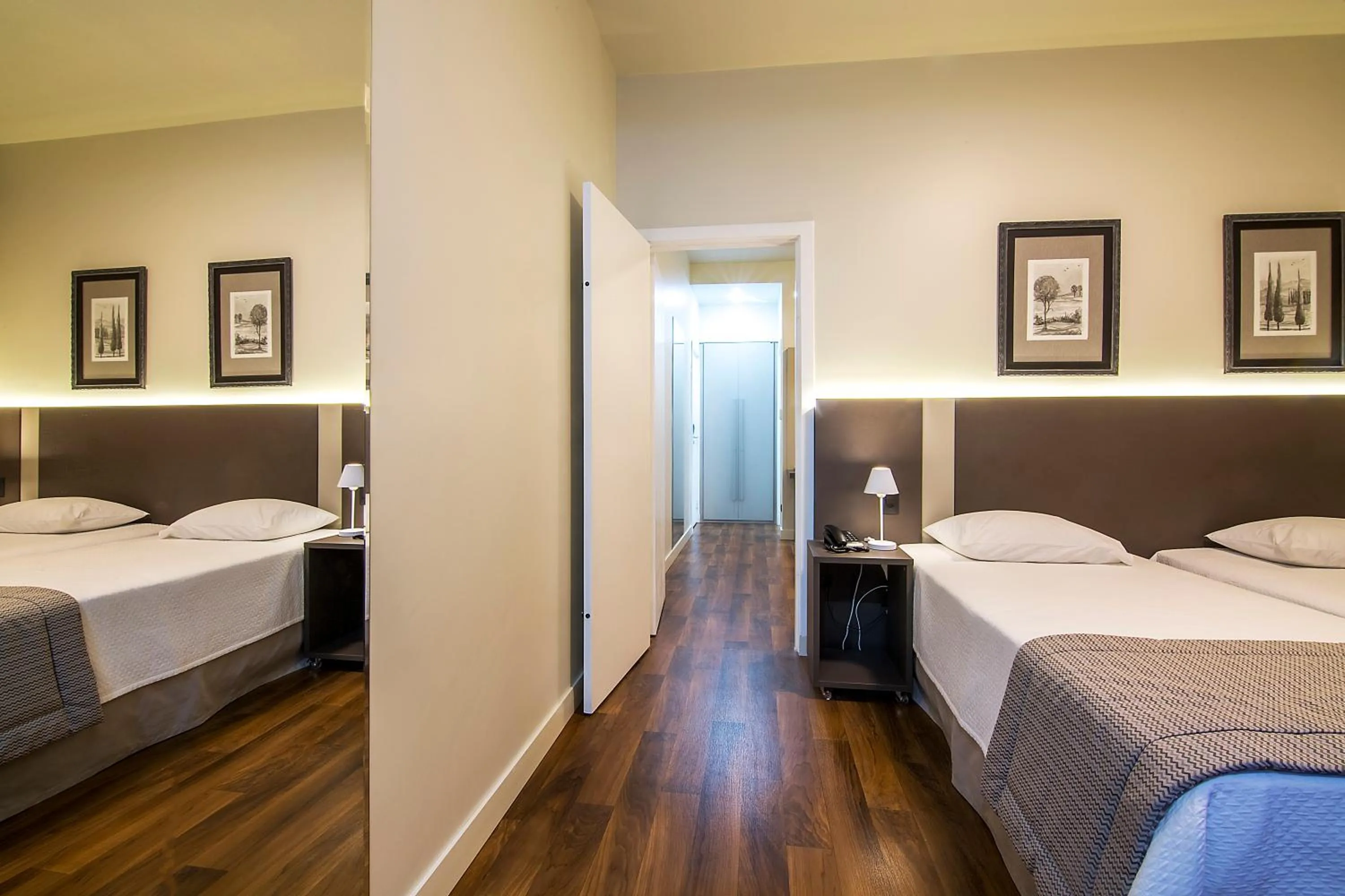 Photo of the whole room, Bed in JR Hotel Marilia