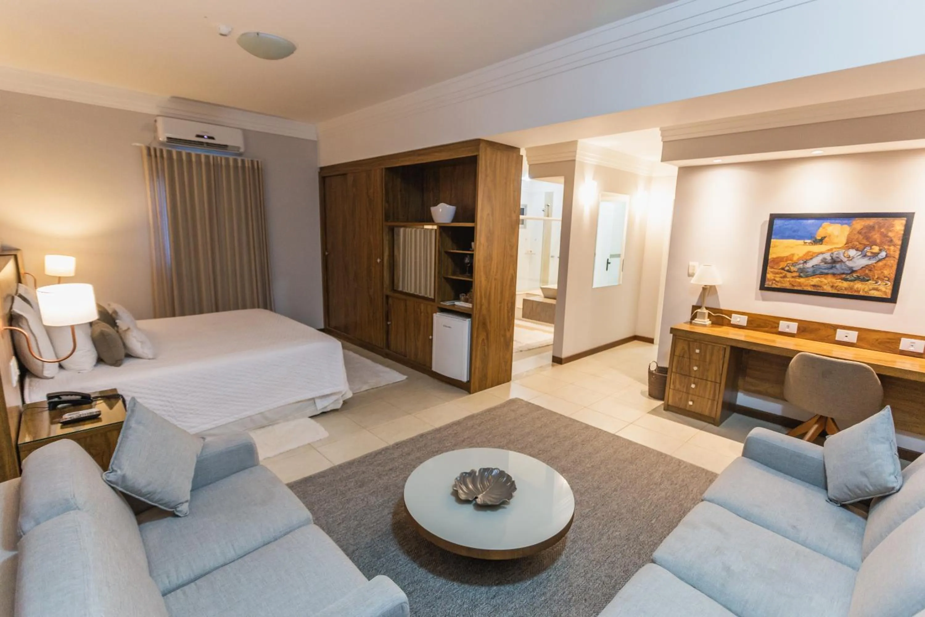 Photo of the whole room, Bed in JR Hotel Marilia