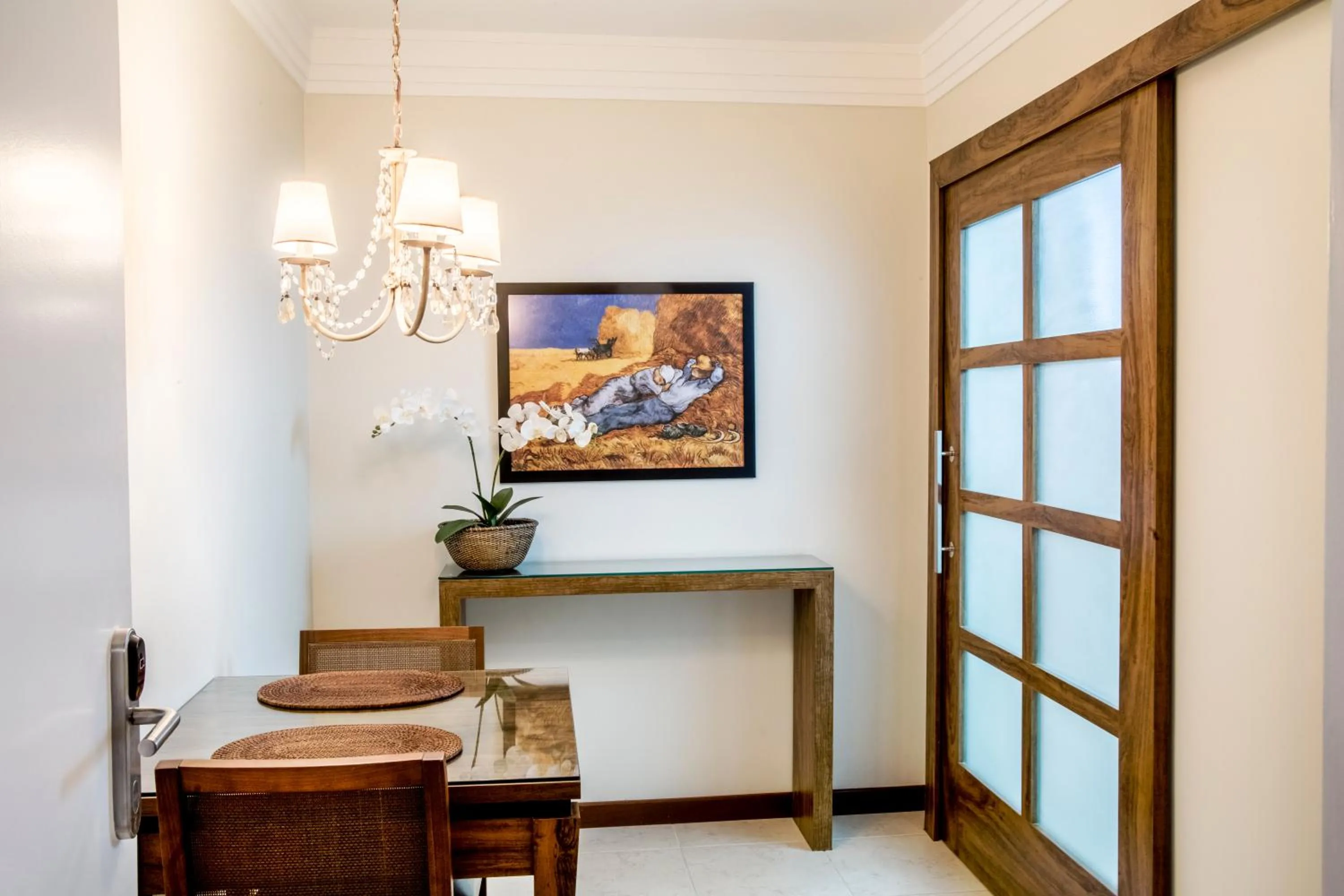 Decorative detail in JR Hotel Marilia