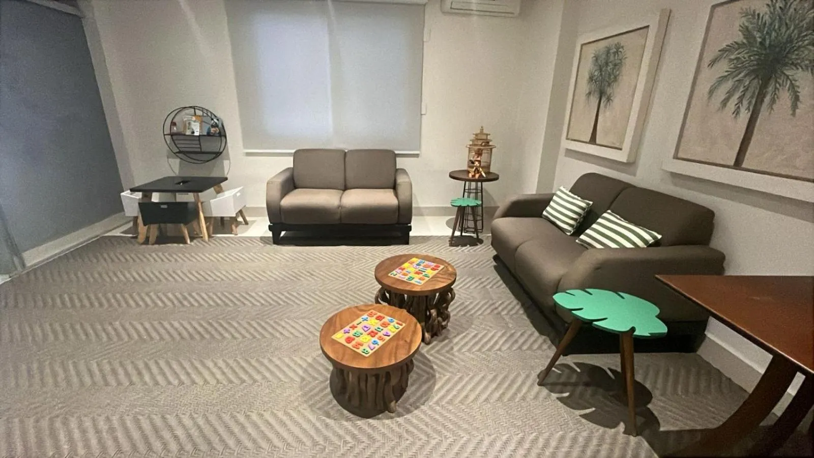 Living room in JR Hotel Marilia