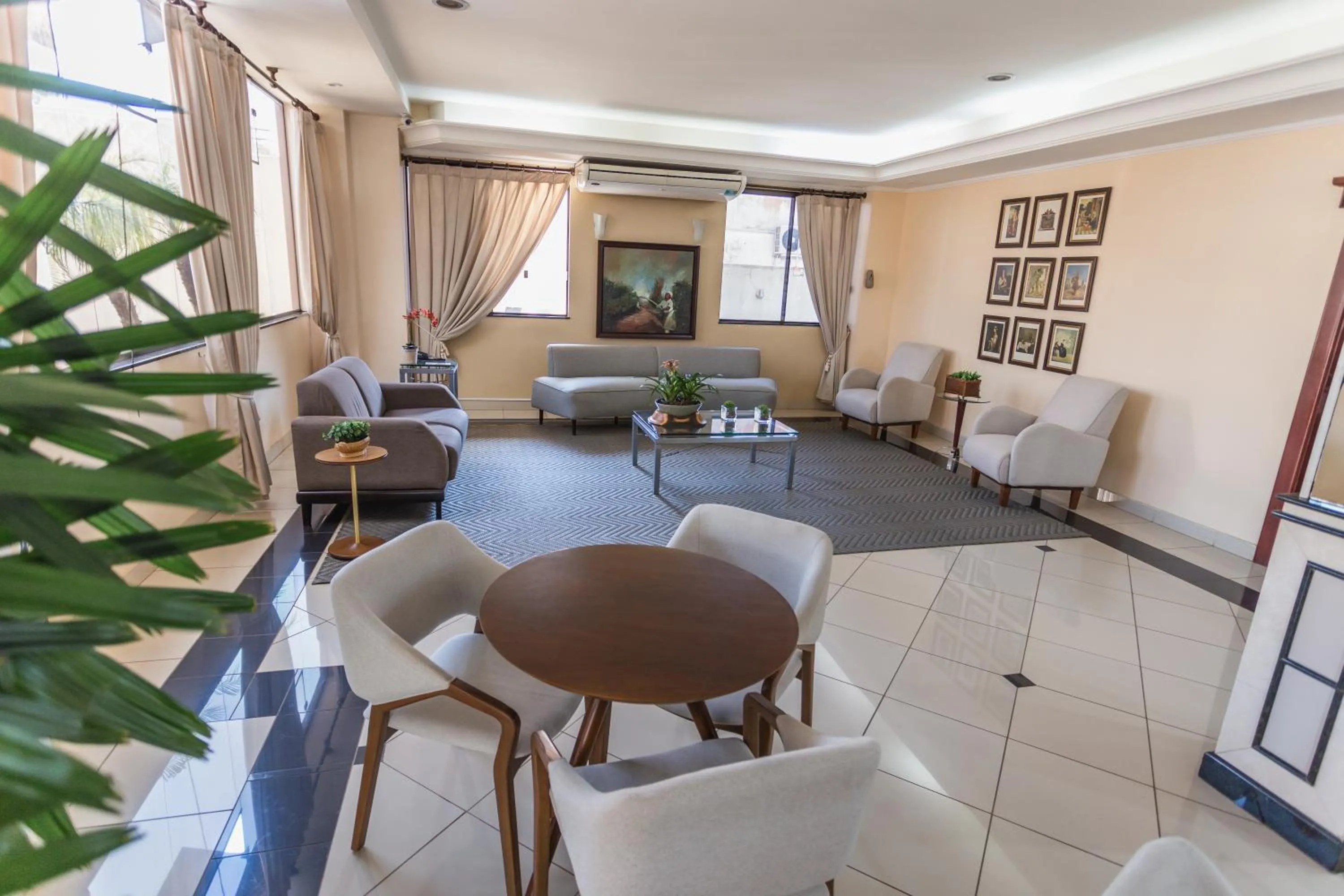 Living room in JR Hotel Marilia