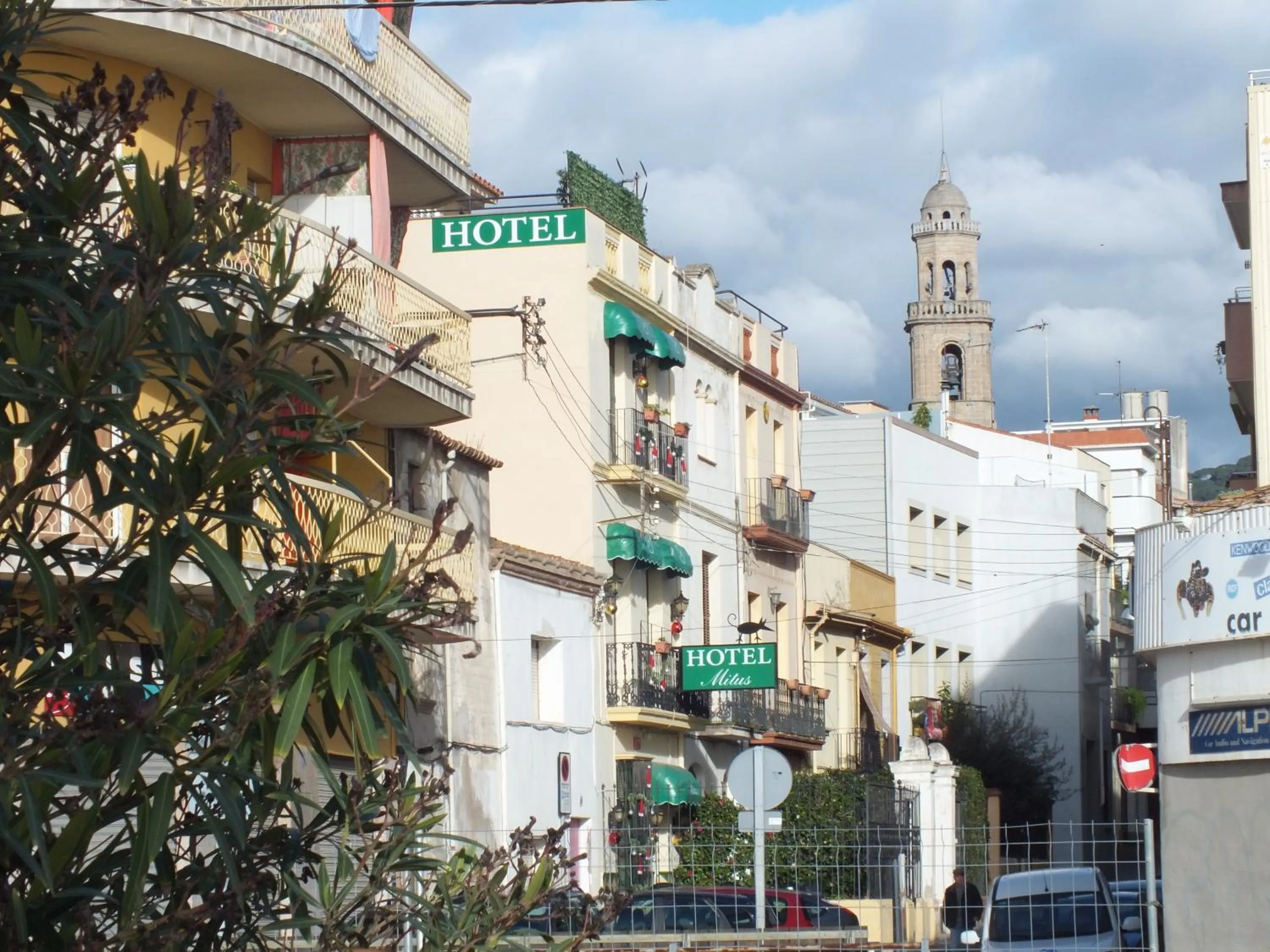 Bird's eye view in Hotel Mitus