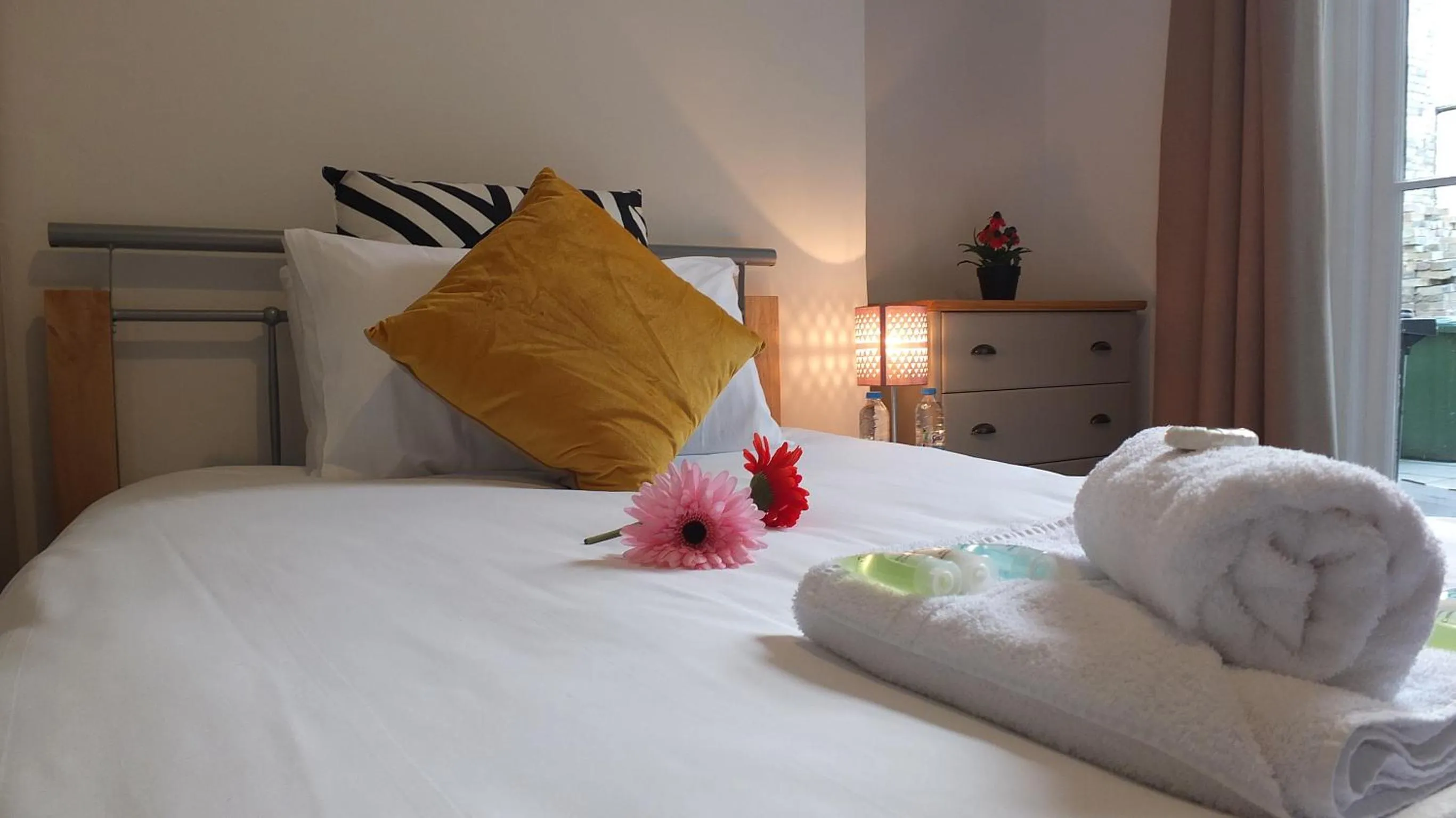 Bed in The Mill Suites - Tas Accommodations