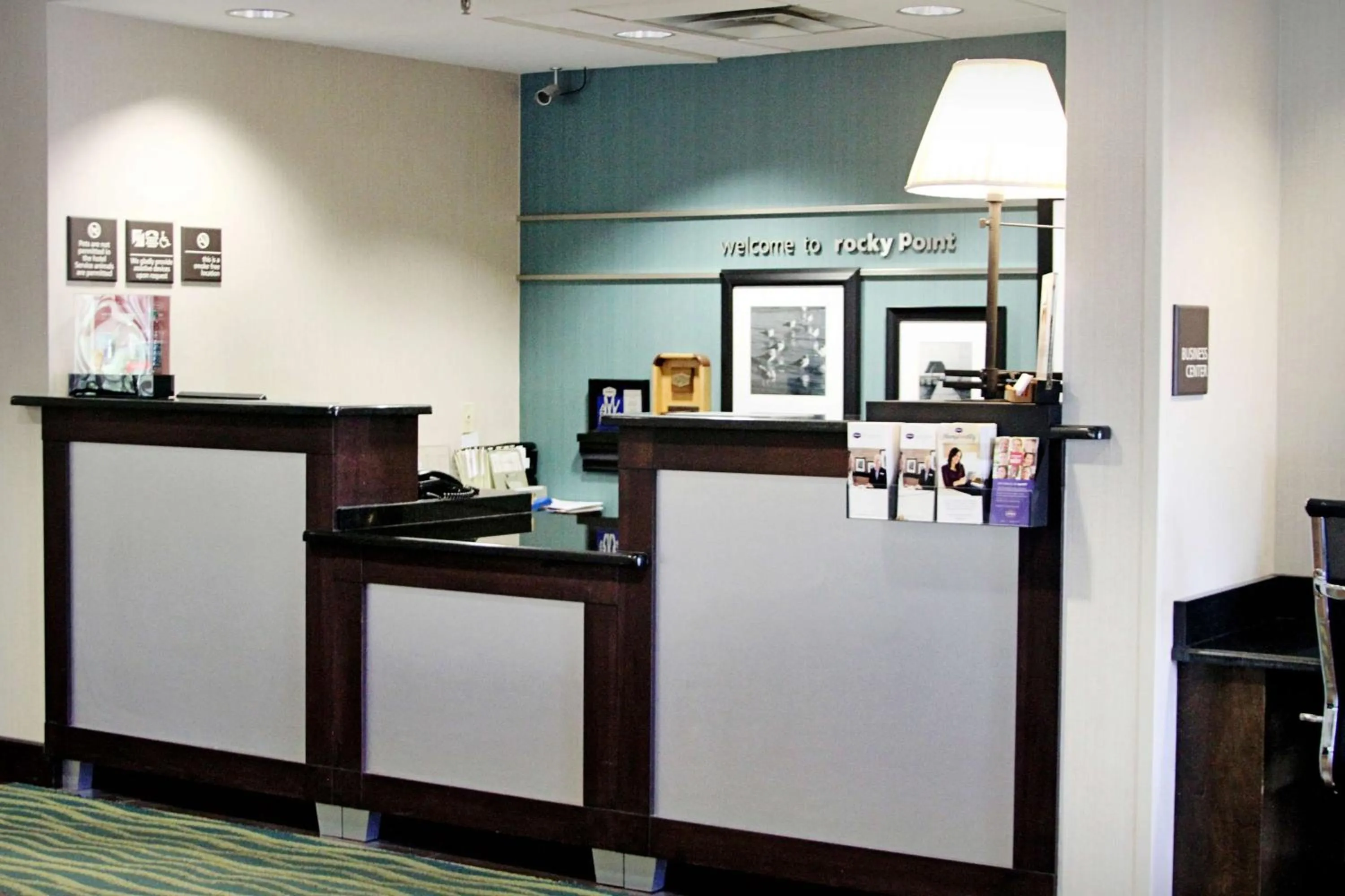 Lobby or reception in Hampton Inn Tampa-Rocky Point