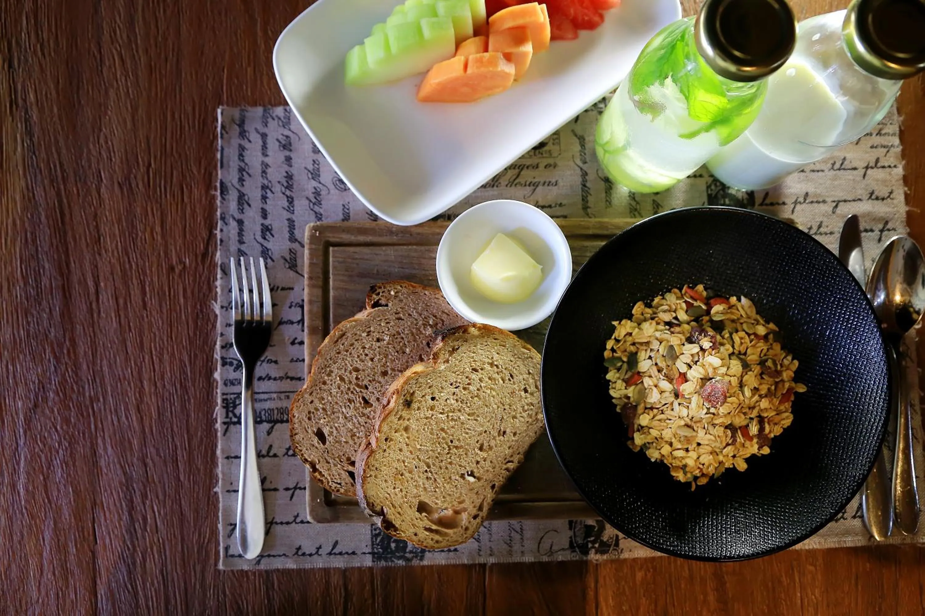 Breakfast in Kaniya bali