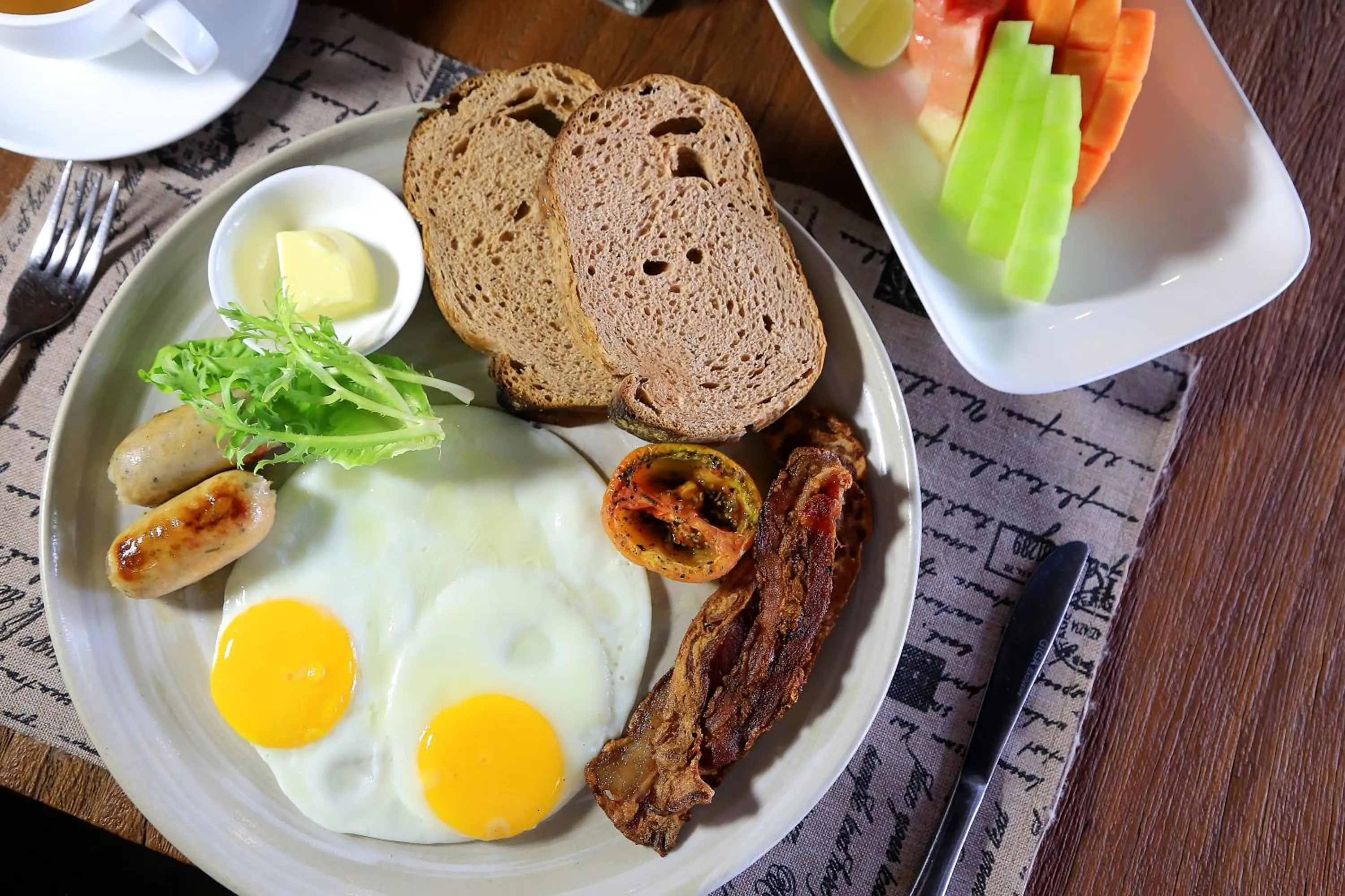 Breakfast in Kaniya bali