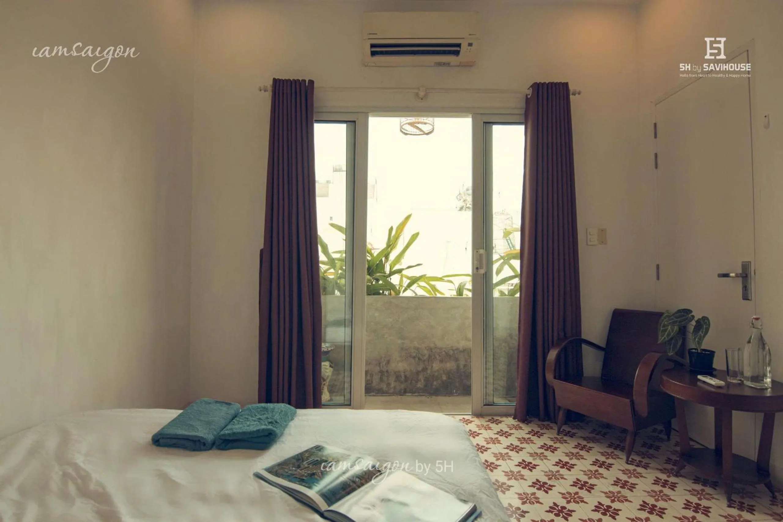 Bed in IAM SAIGON Homestay