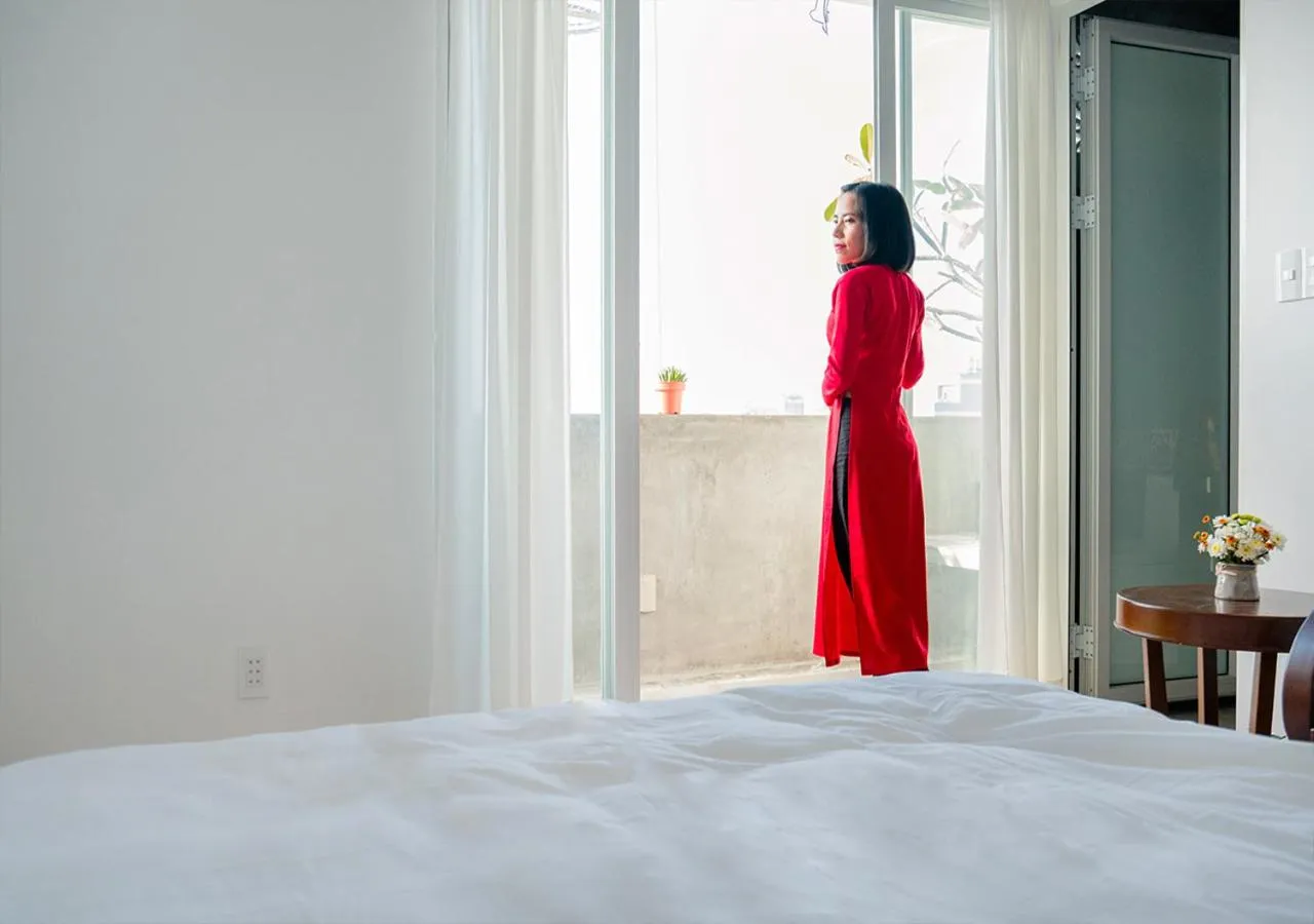 Bed in IAM SAIGON Homestay