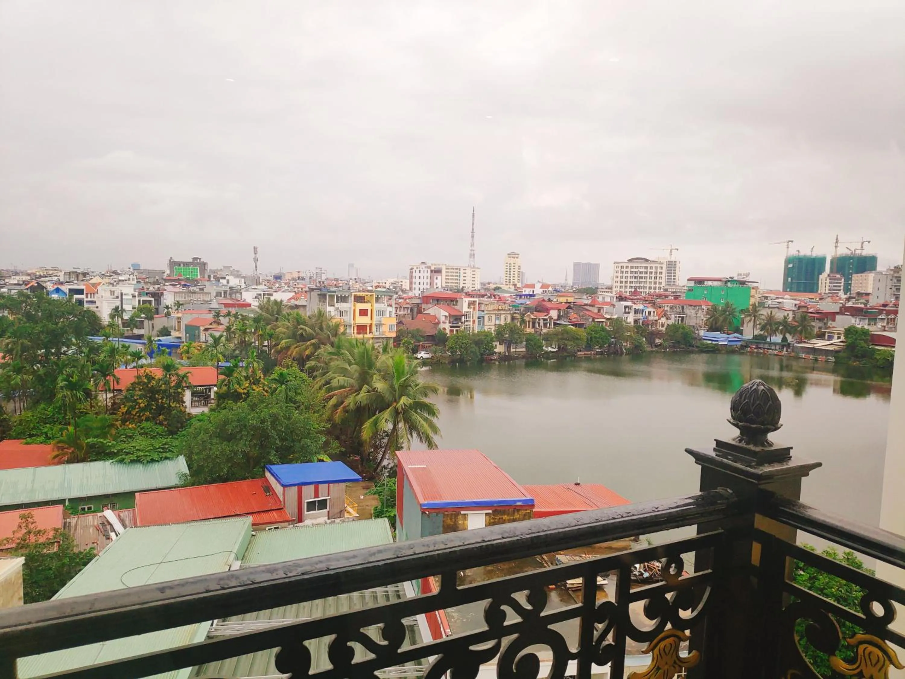 Lake view in Azumaya Hotel Hai Phong
