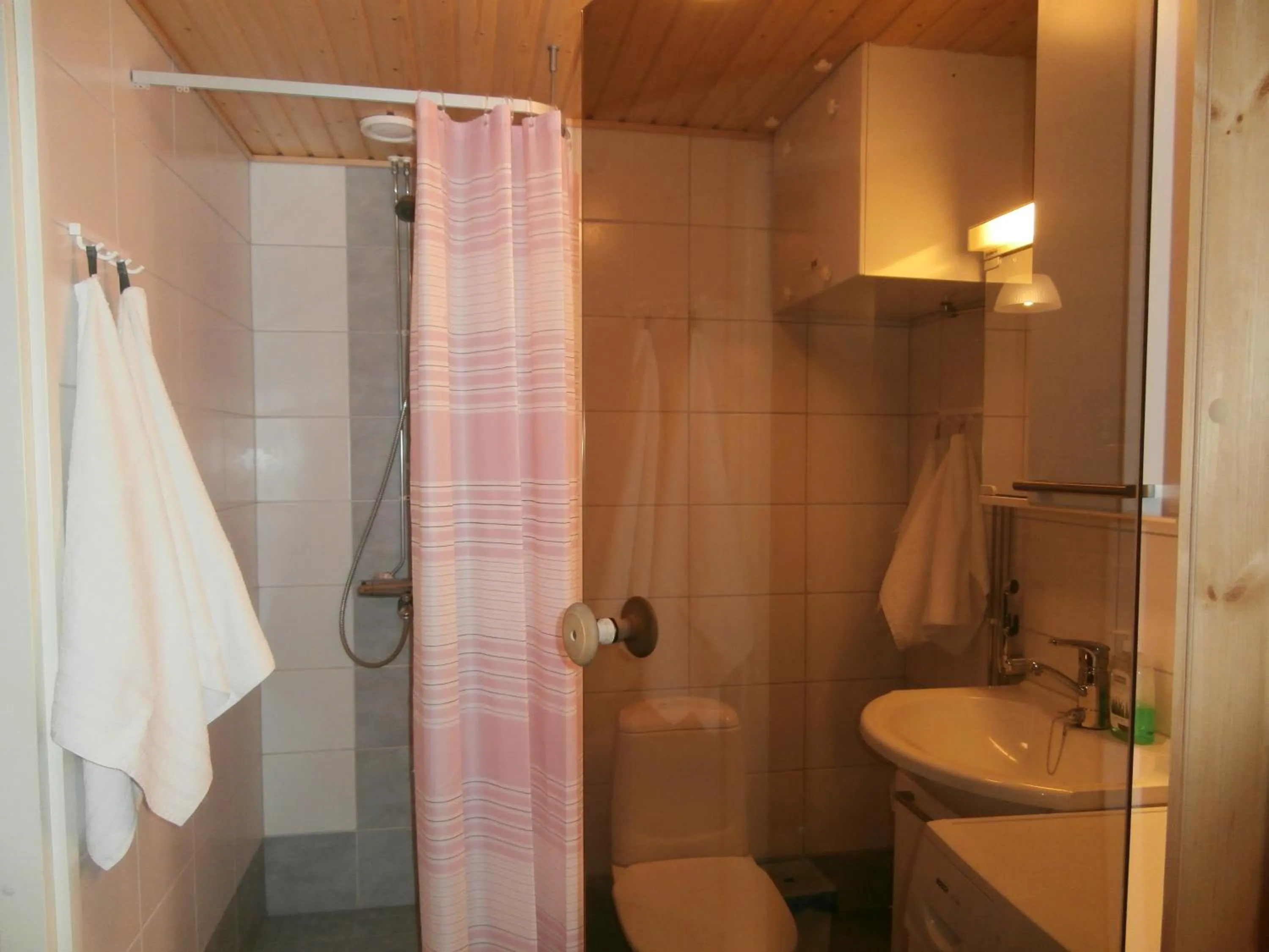 Bathroom in Huoneistohotelli Nallisuites