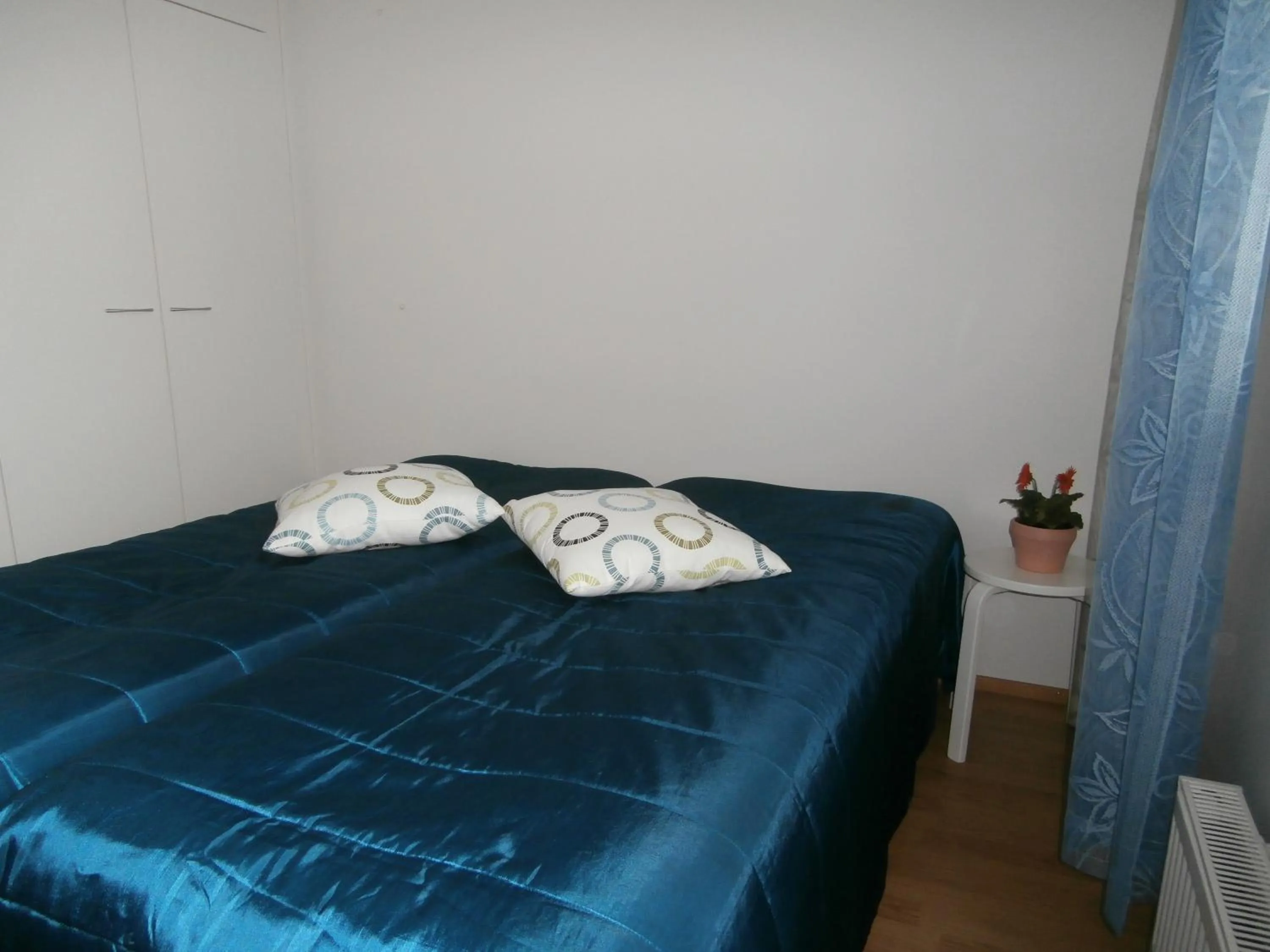 Bed in Huoneistohotelli Nallisuites