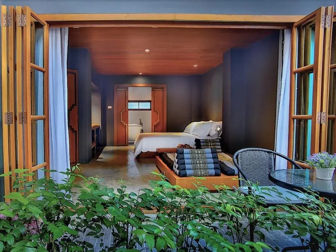 Junior Suite with Terrace in Vali Villa Bangkok Junior Suite with Terrace in Vali Villa Bangkok