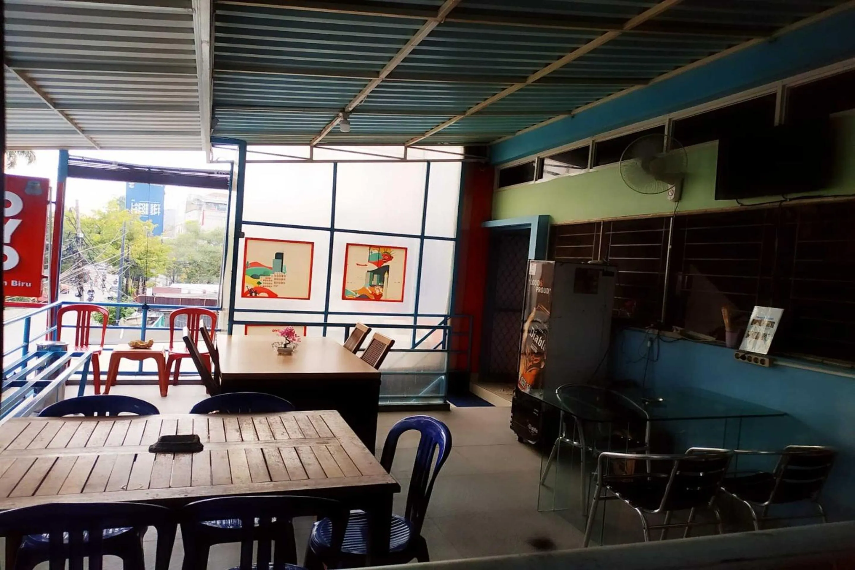 Balcony/Terrace in Hotel O Balcon Biru