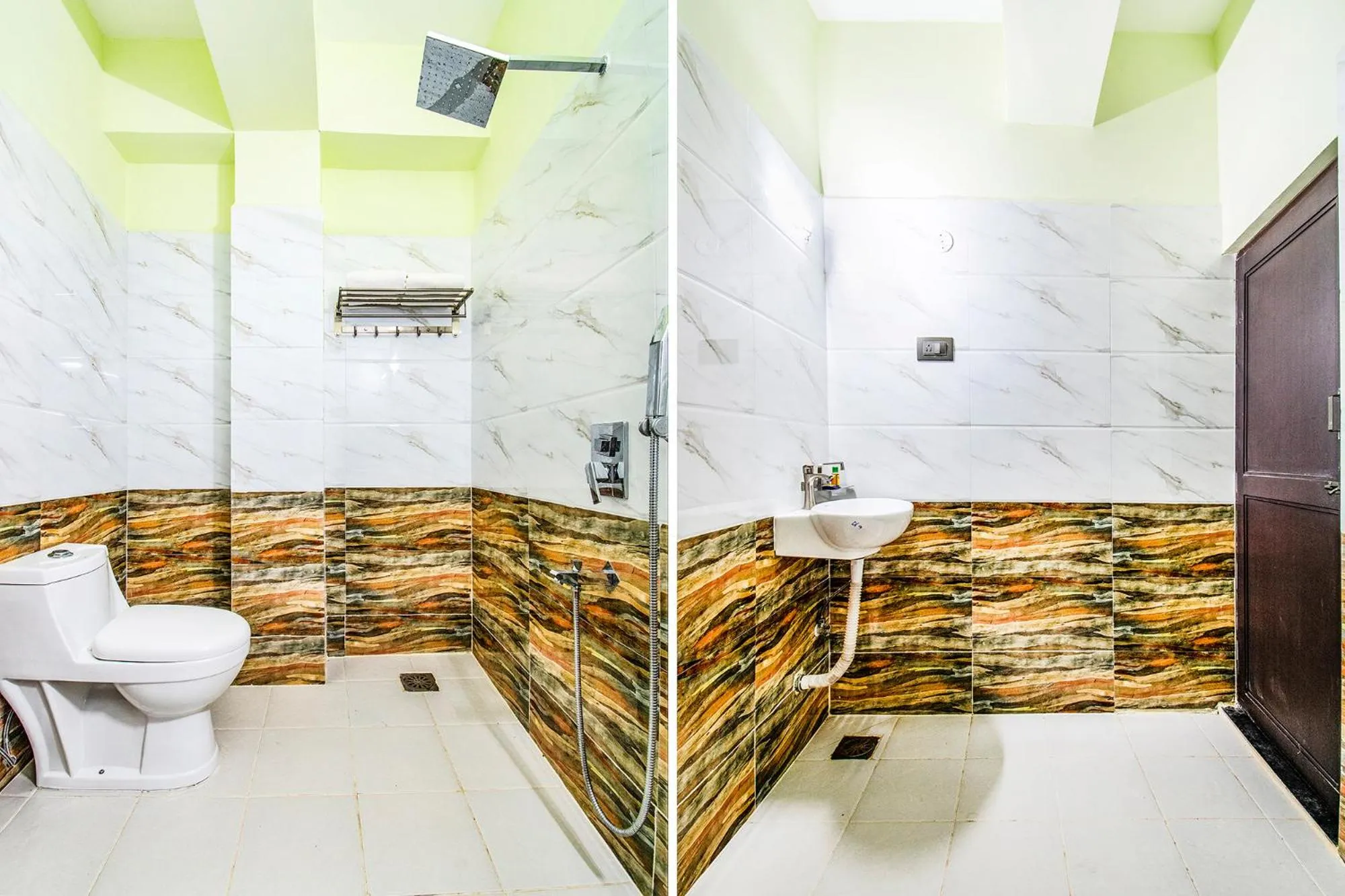 Bathroom in FabHotel Prince Park - Nr Sajra Fort