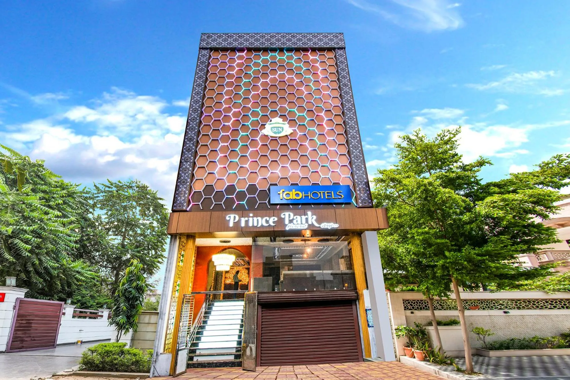 Property building in FabHotel Prince Park - Nr Sajra Fort