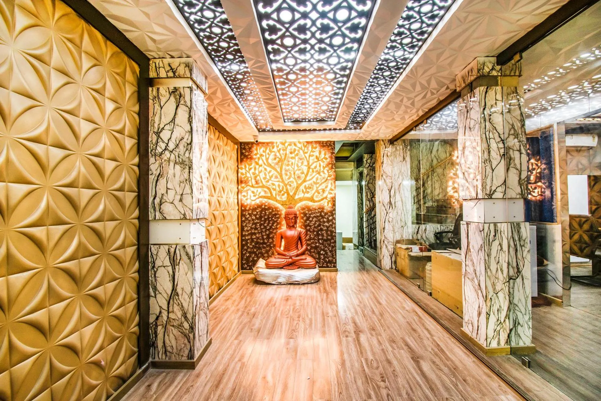 Lobby or reception in FabHotel Prince Park - Nr Sajra Fort