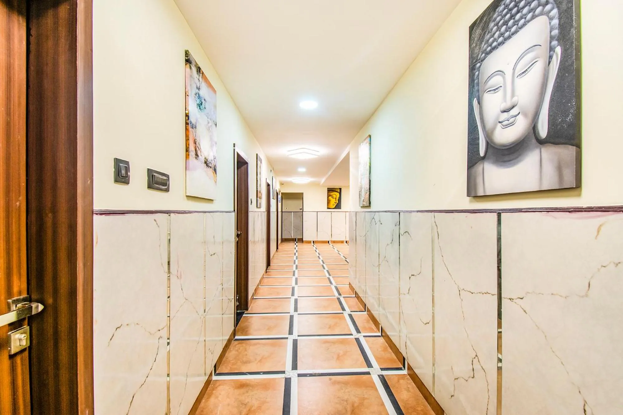 Lobby or reception in FabHotel Prince Park - Nr Sajra Fort